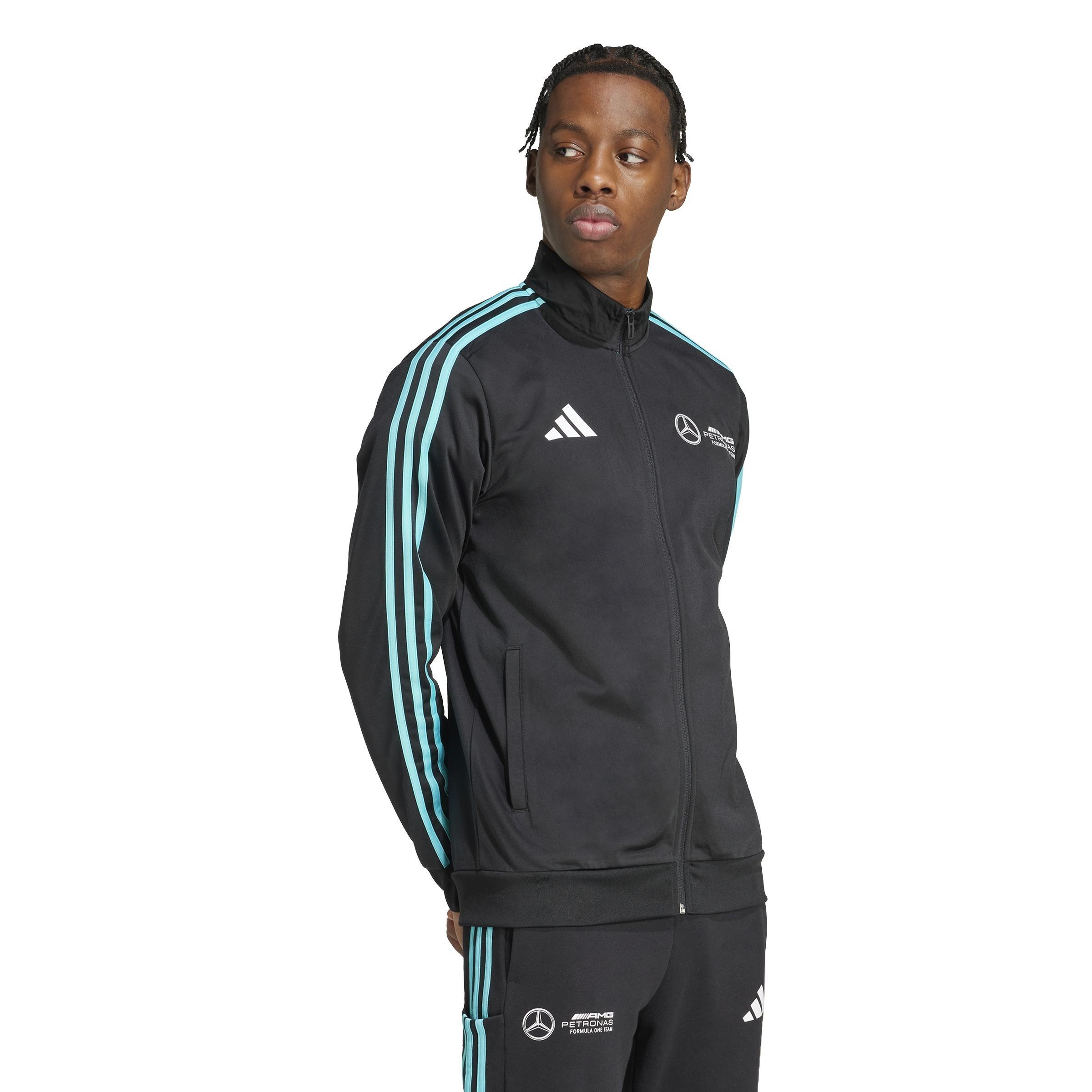 MERCEDES - AMG PETRONAS FORMULA ONE TEAM DNA TRACK TOP MEN, Black, , large image number 4