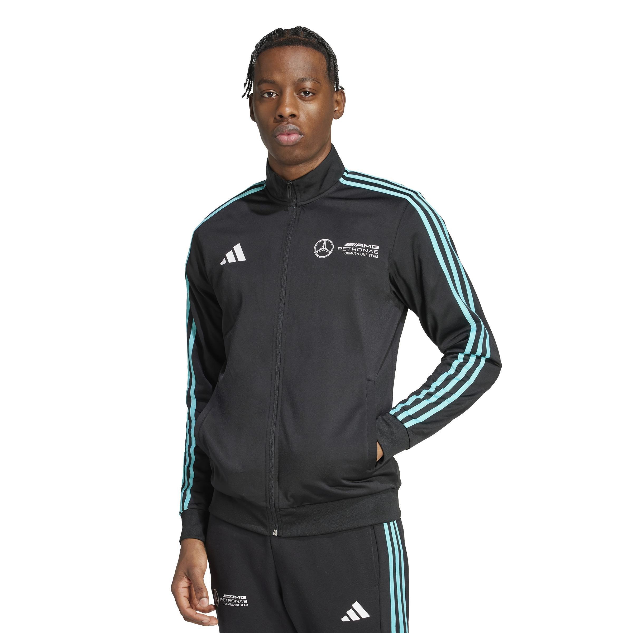 MERCEDES - AMG PETRONAS FORMULA ONE TEAM DNA TRACK TOP MEN, Black, , large image number 6