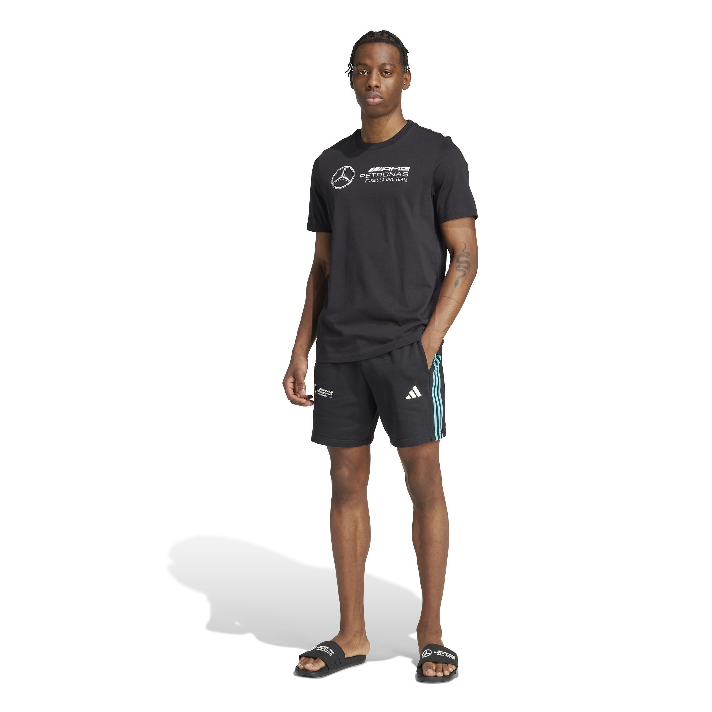 Mercedes - AMG Petronas Formula One Team DNA Graphic T-Shirt, Black, A701_ONE, large image number 4