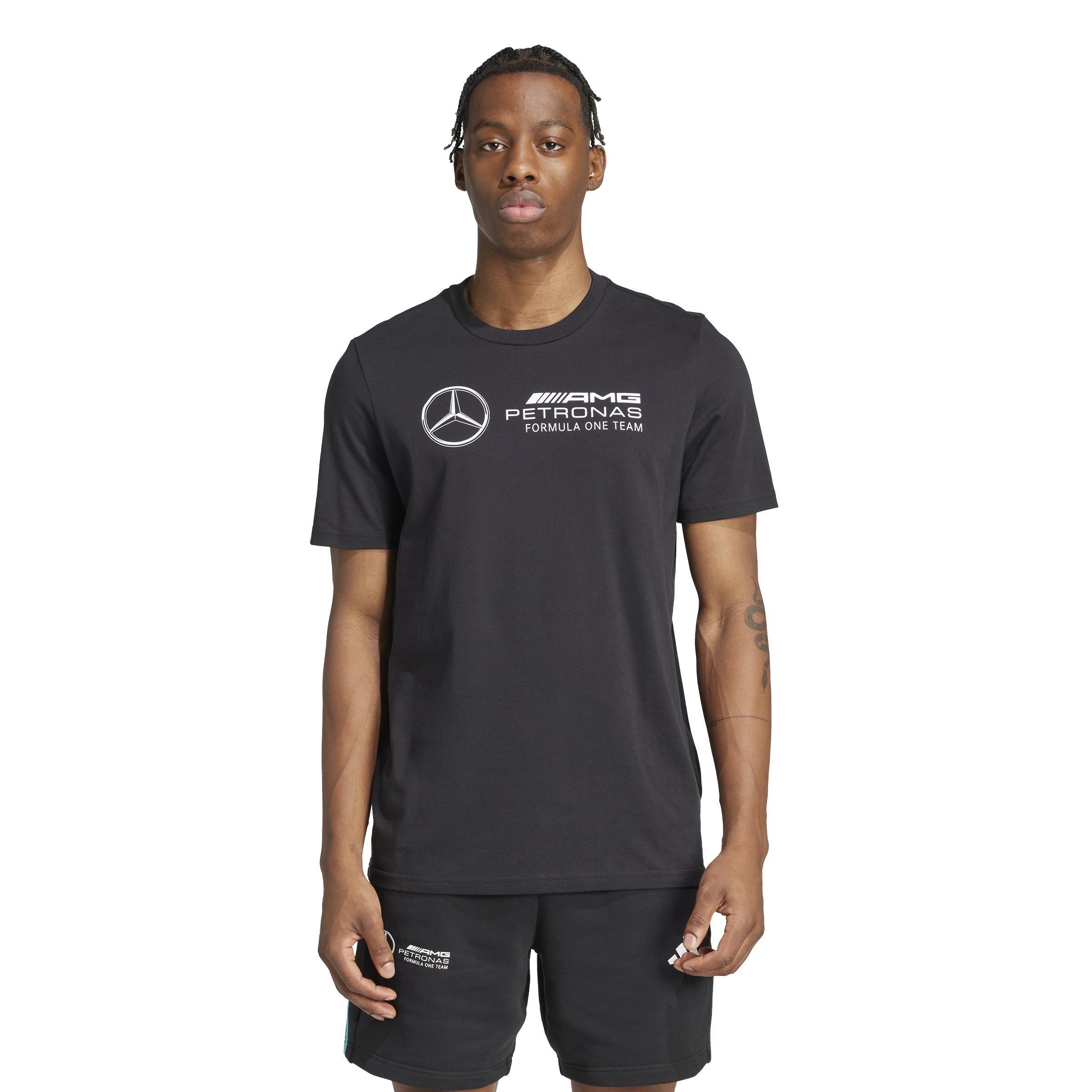 Mercedes - AMG Petronas Formula One Team DNA Graphic T-Shirt, Black, A701_ONE, large image number 8