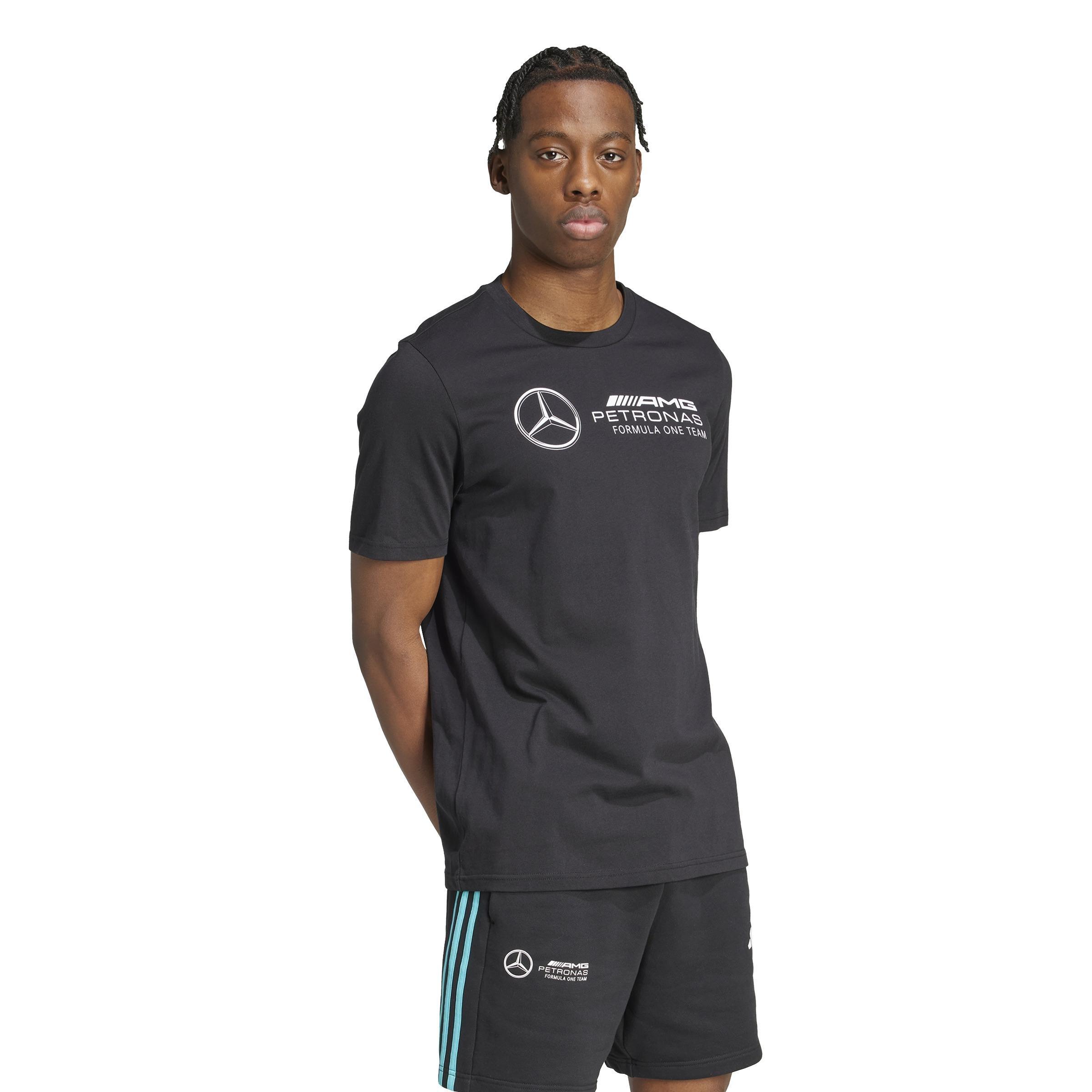 Mercedes - AMG Petronas Formula One Team DNA Graphic T-Shirt, Black, A701_ONE, large image number 10