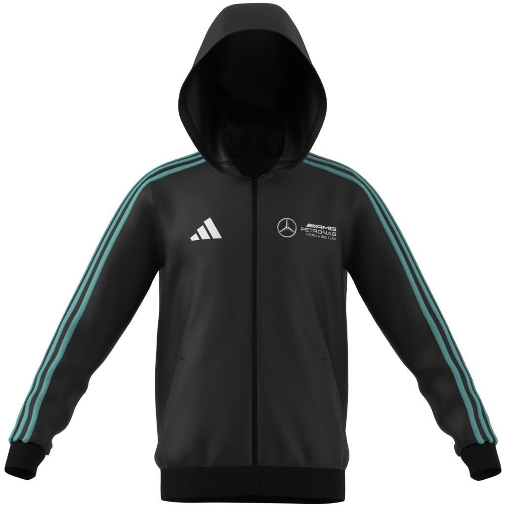 Mercedes - AMG Petronas Formula One Team DNA Full Zip Hood, Black, A701_ONE, large image number 7