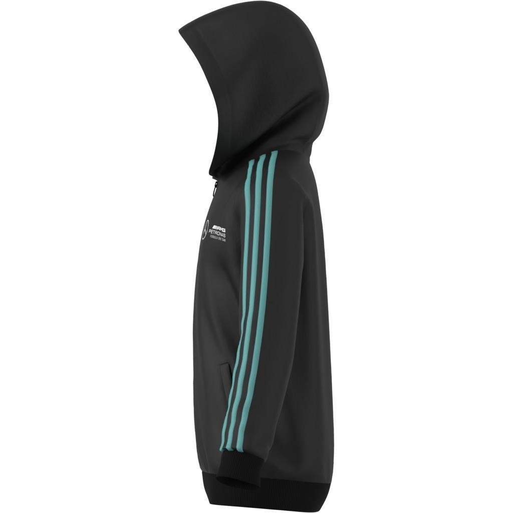 Mercedes - AMG Petronas Formula One Team DNA Full Zip Hood, Black, A701_ONE, large image number 11