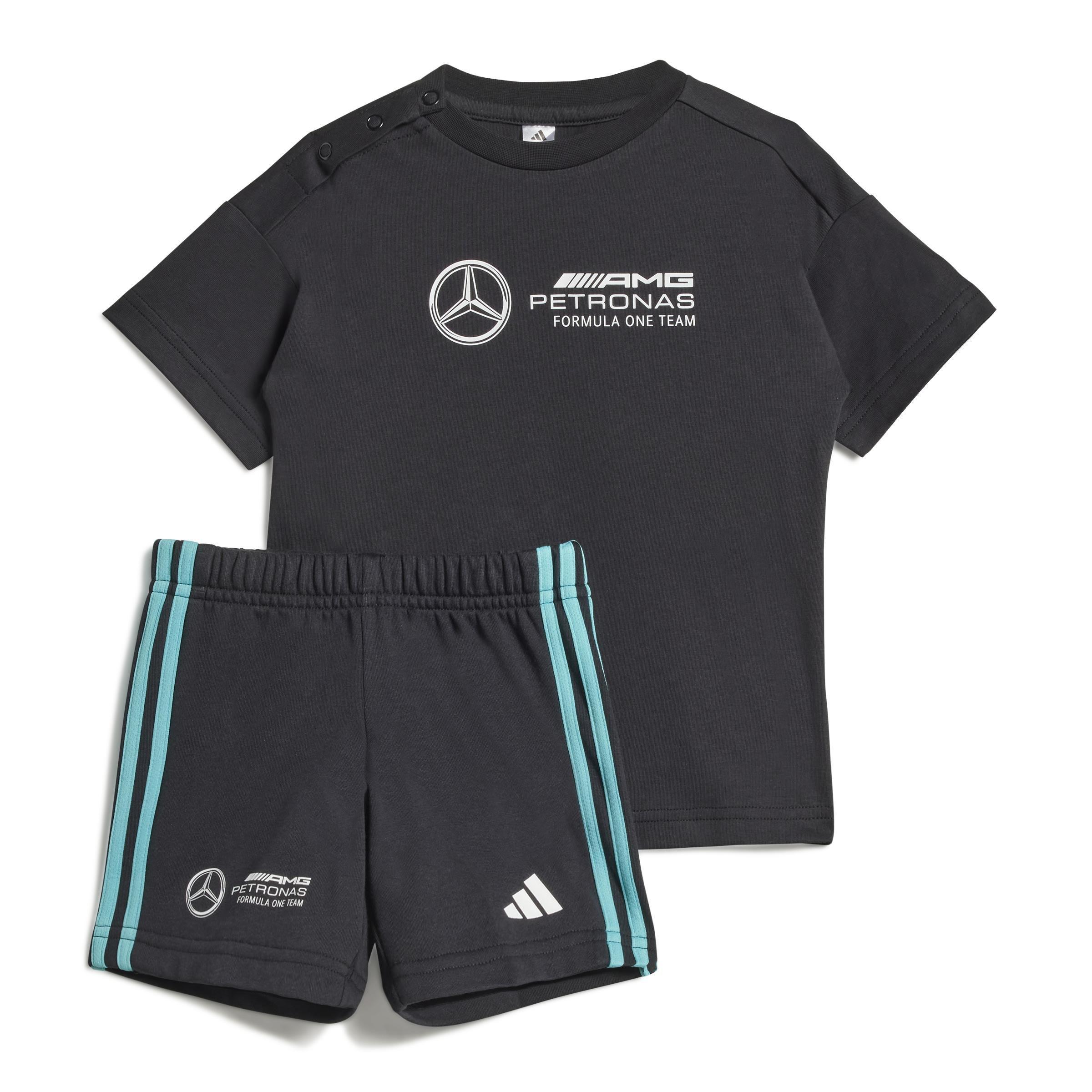Unisex Kids Mercedes - AMG Petronas Formula One Team DNA Baby Jogger, Black, , large image number 0