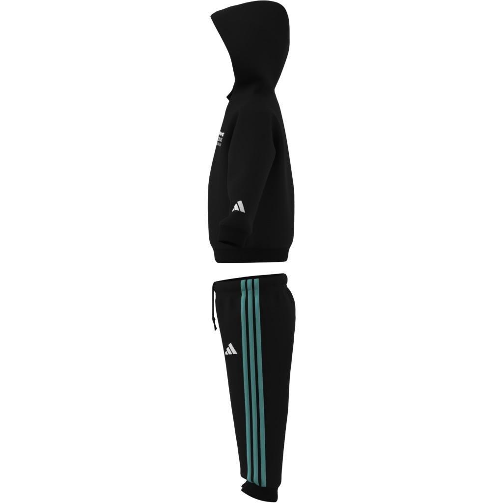 Kids Unisex Mercedes - AMG Petronas Formula One Team Dna Baby Jogger Long Sleeve, Black, A701_ONE, large image number 8