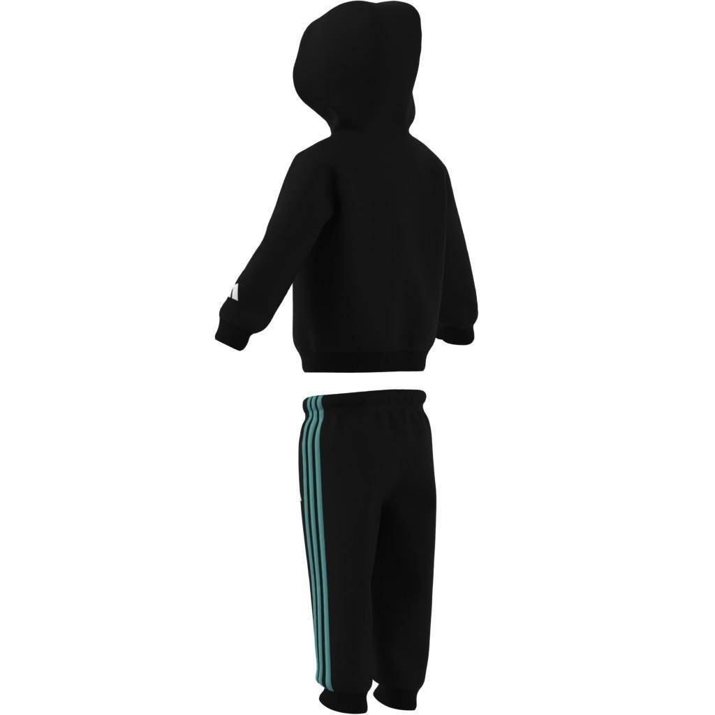 Kids Unisex Mercedes - AMG Petronas Formula One Team Dna Baby Jogger Long Sleeve, Black, A701_ONE, large image number 9