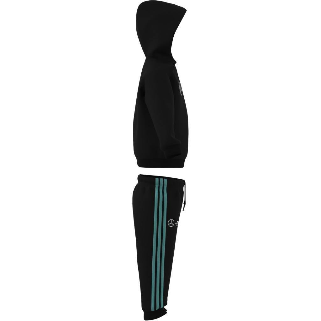 Kids Unisex Mercedes - AMG Petronas Formula One Team Dna Baby Jogger Long Sleeve, Black, A701_ONE, large image number 11