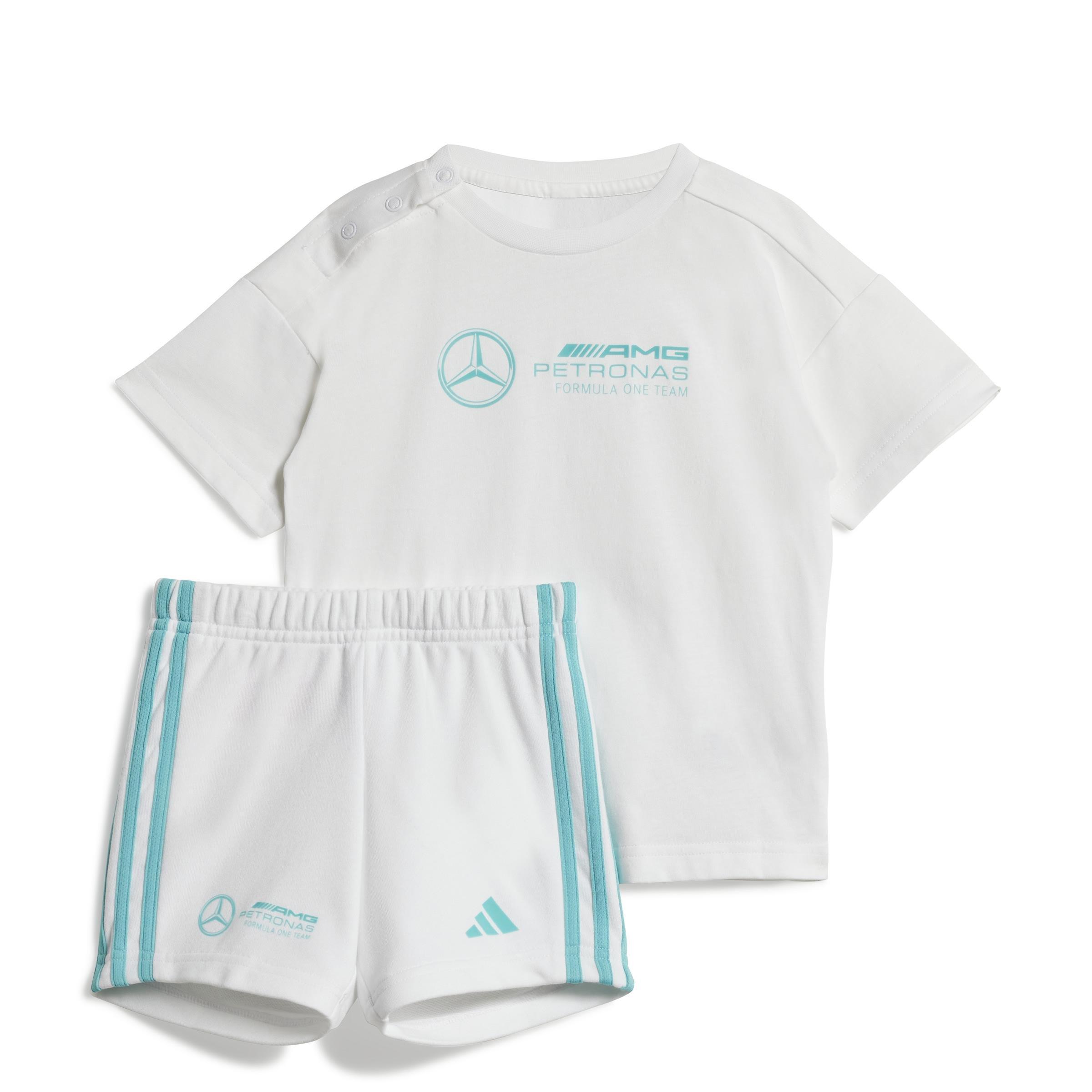 Unisex Kids Mercedes - AMG Petronas Formula One Team DNA Baby Jogger, White, , large image number 1