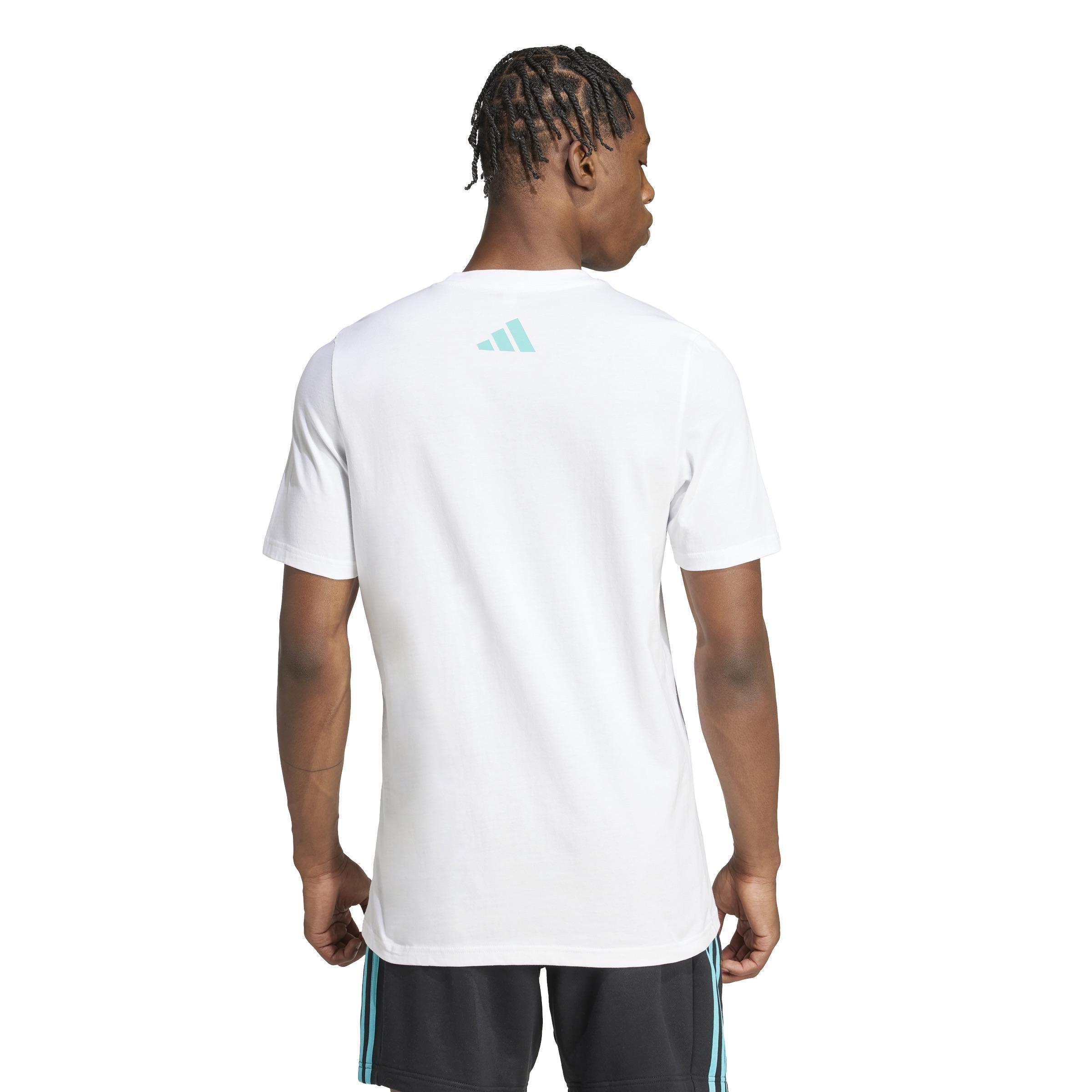 Mercedes - AMG Petronas Formula One Team DNA Graphic T-Shirt, White, A701_ONE, large image number 1