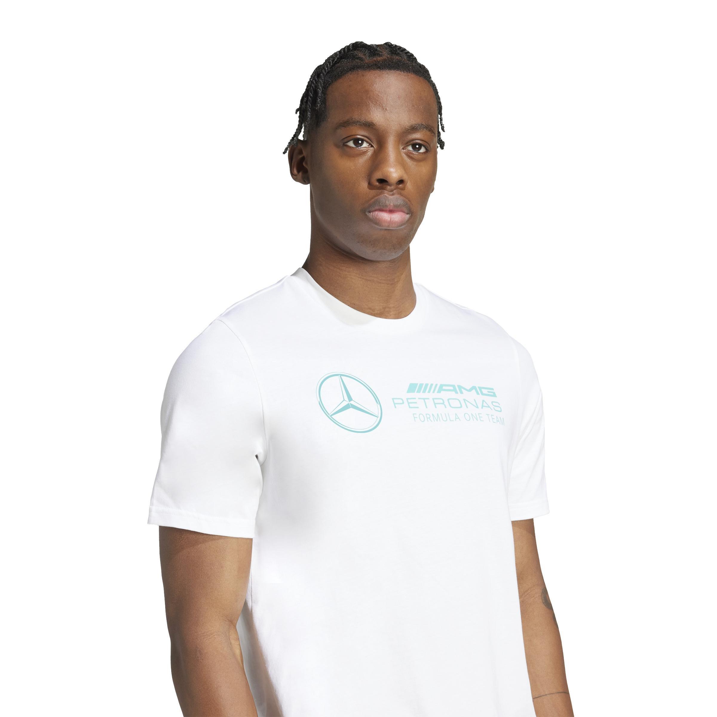 Mercedes - AMG Petronas Formula One Team DNA Graphic T-Shirt, White, A701_ONE, large image number 3