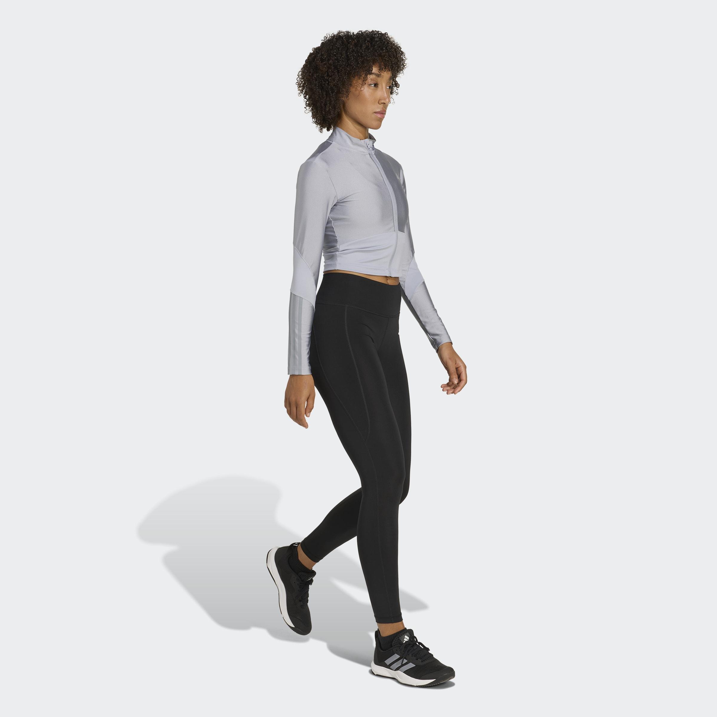 Hyperglam Shine Full-Zip Sweatshirt, Grey, A701_ONE, large image number 5