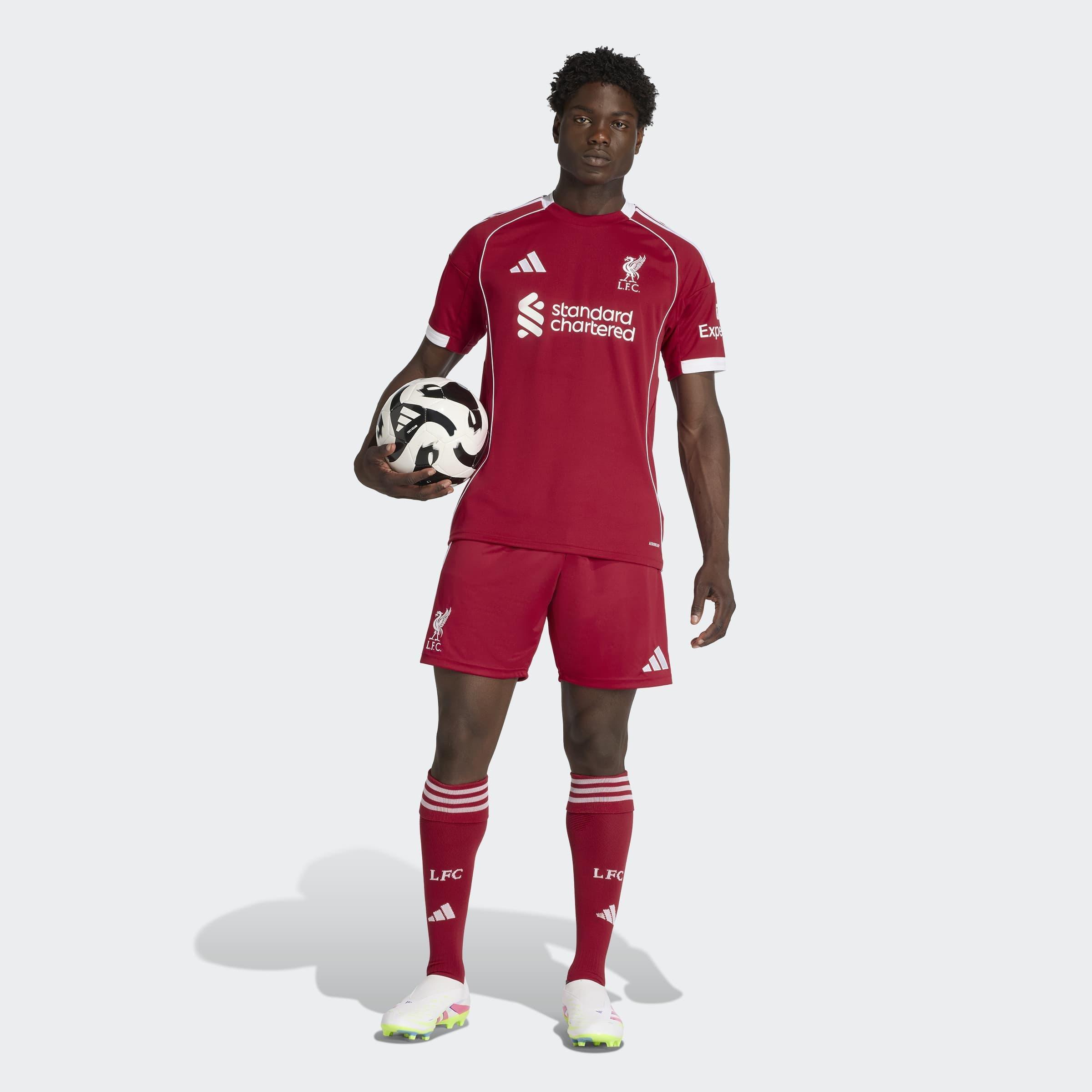Liverpool FC 25/26 Home Shorts, Red, A701_ONE, large image number 4