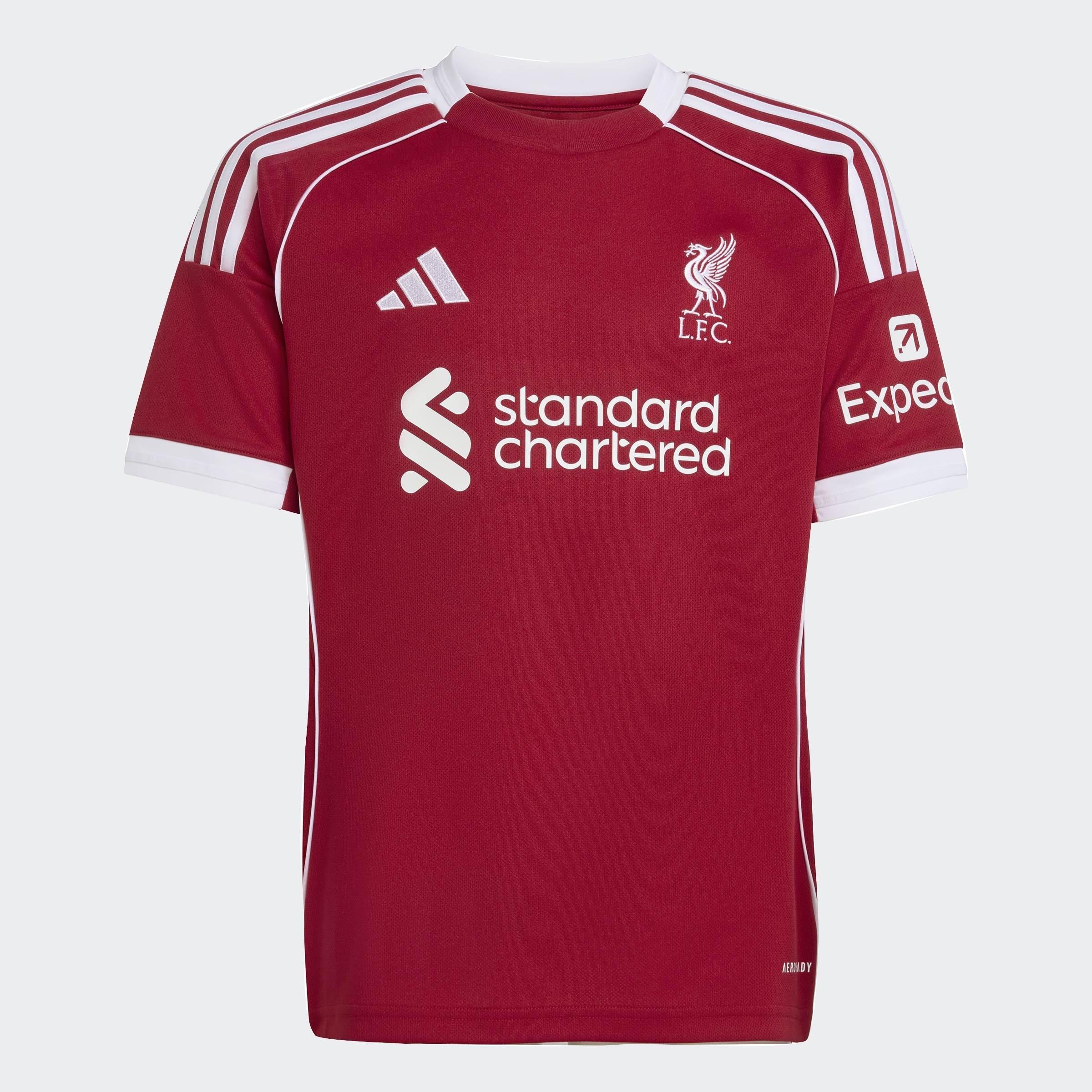 Kids Unisex Liverpool FC 25/26 Home Jersey, Red, A701_ONE, large image number 0