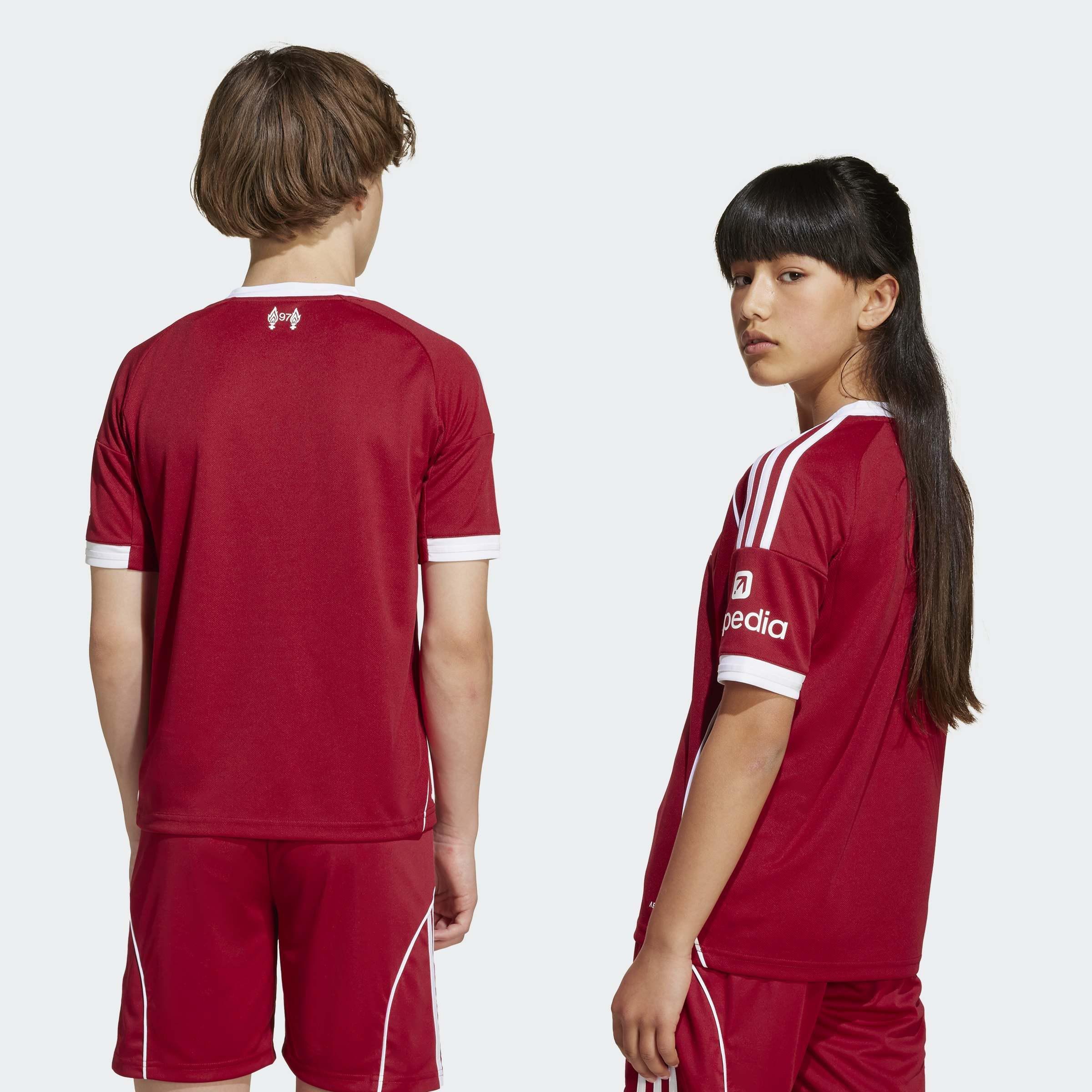 Kids Unisex Liverpool FC 25/26 Home Jersey, Red, A701_ONE, large image number 3