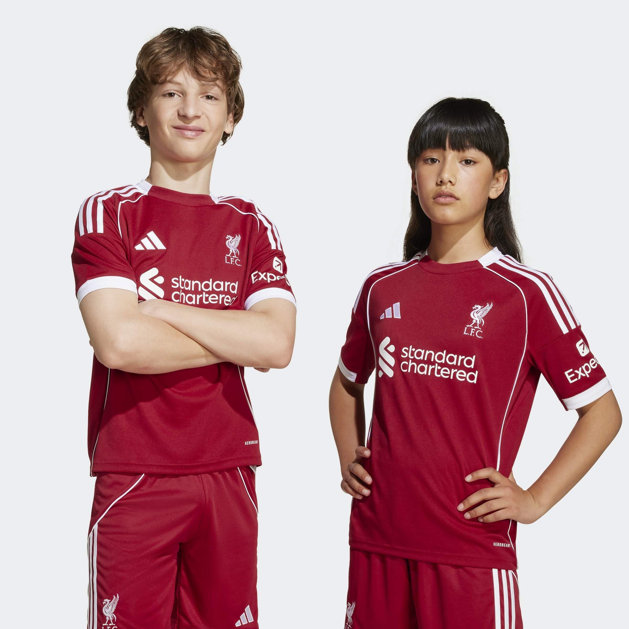 Kids Unisex Liverpool FC 25/26 Home Jersey, Red, A701_ONE, large image number 6