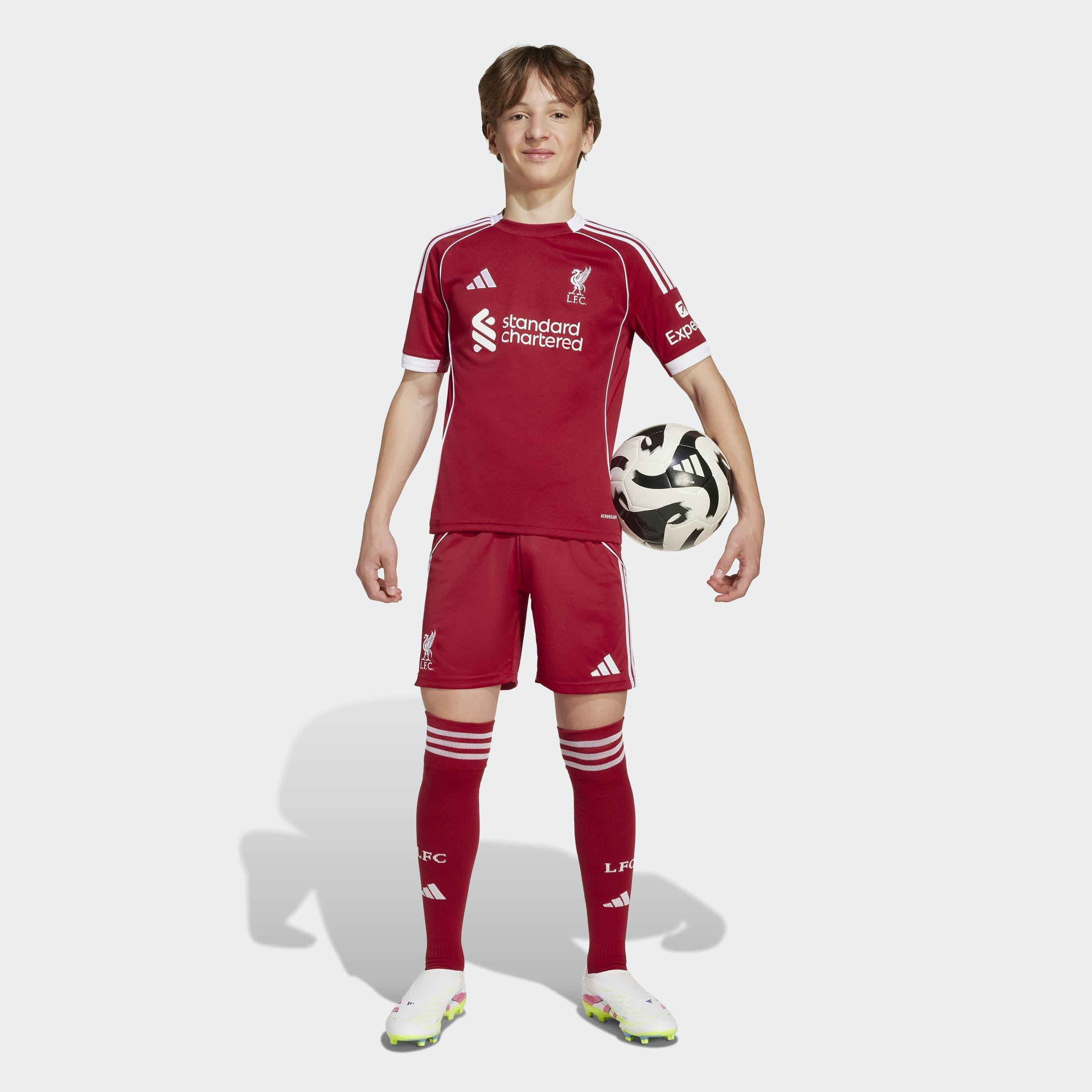 Kids Unisex Liverpool FC 25/26 Home Jersey, Red, A701_ONE, large image number 7
