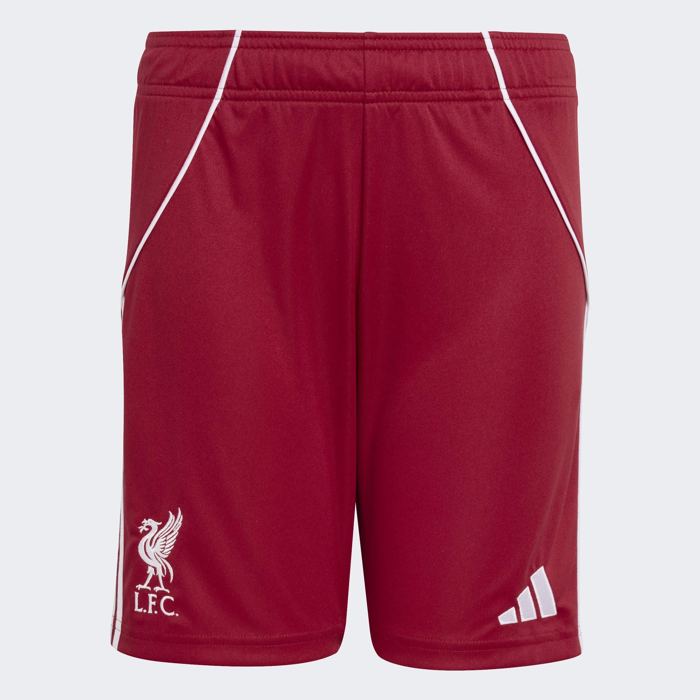 Kids Unisex Liverpool FC 25/26 Home Shorts, Red, A701_ONE, large image number 0