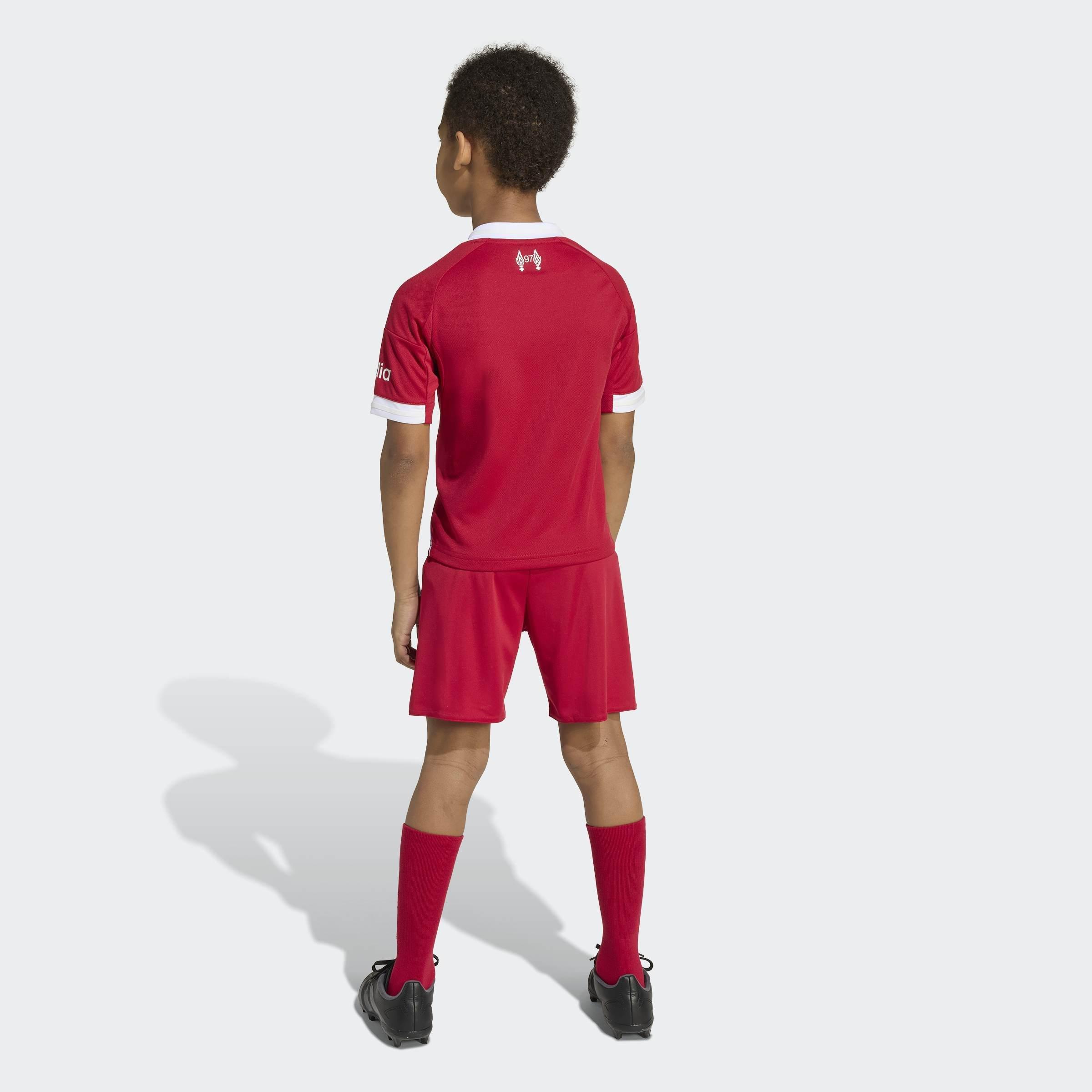 Kids Unisex Liverpool FC 25/26 Home Mini Kit, Red, A701_ONE, large image number 4