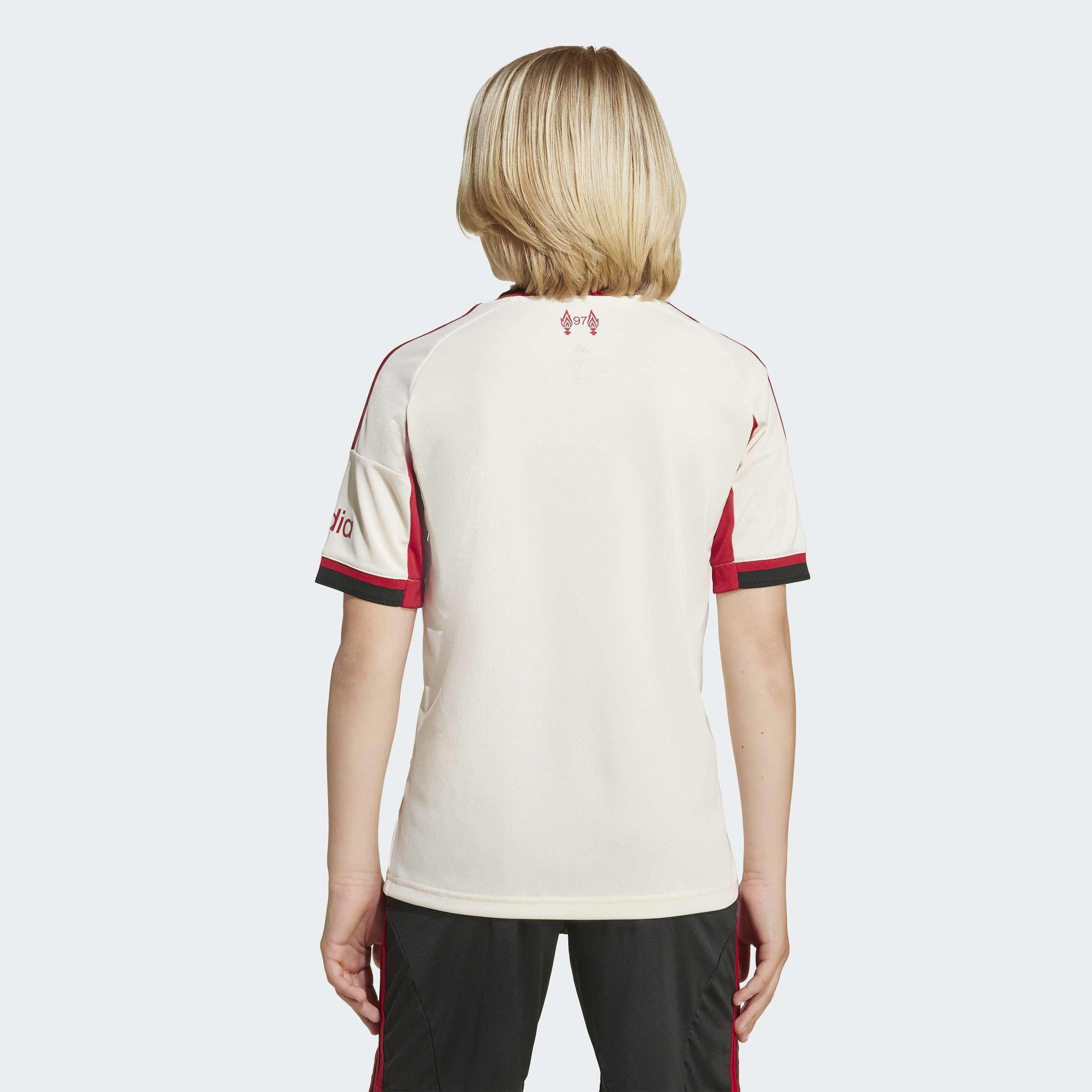 Kids Unisex Liverpool FC 25/26 Away Jersey, White, A701_ONE, large image number 1
