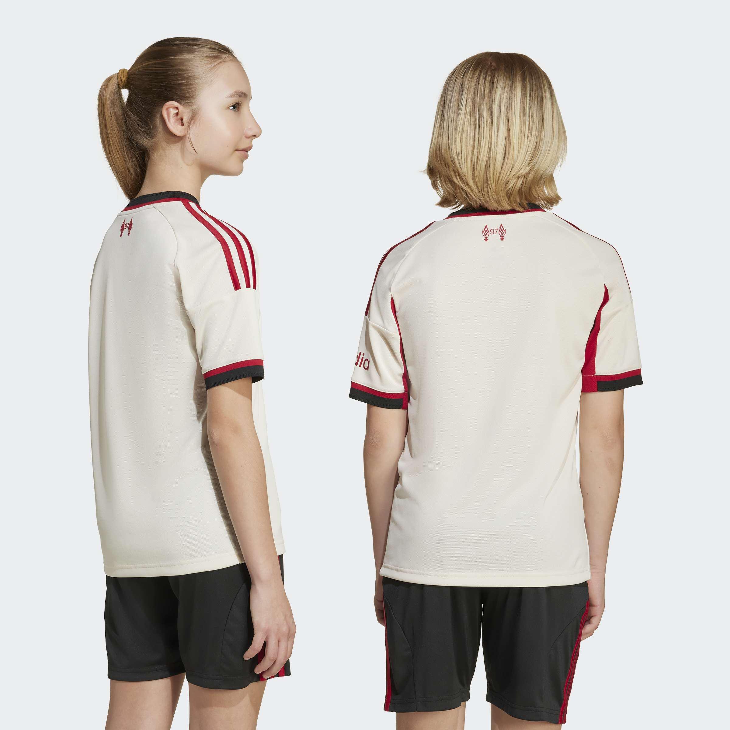 Kids Unisex Liverpool FC 25/26 Away Jersey, White, A701_ONE, large image number 2