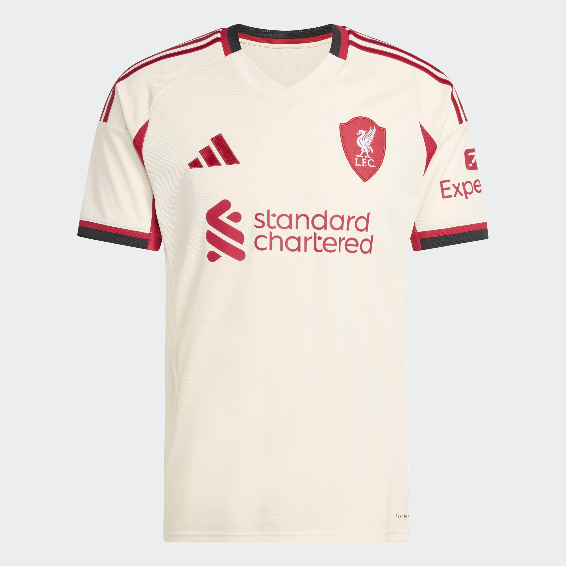 Liverpool FC 25/26 Away Jersey, White, A701_ONE, medium