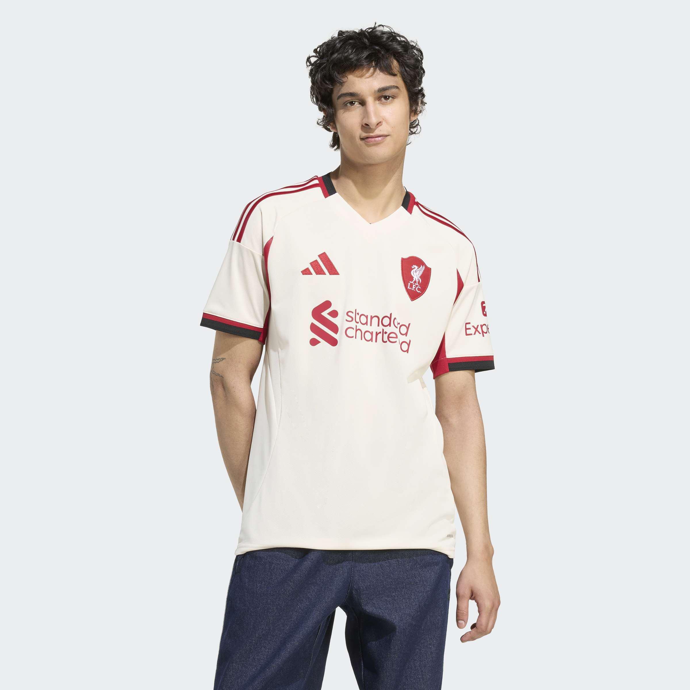 Liverpool FC 25/26 Away Jersey, White, A701_ONE, large image number 5