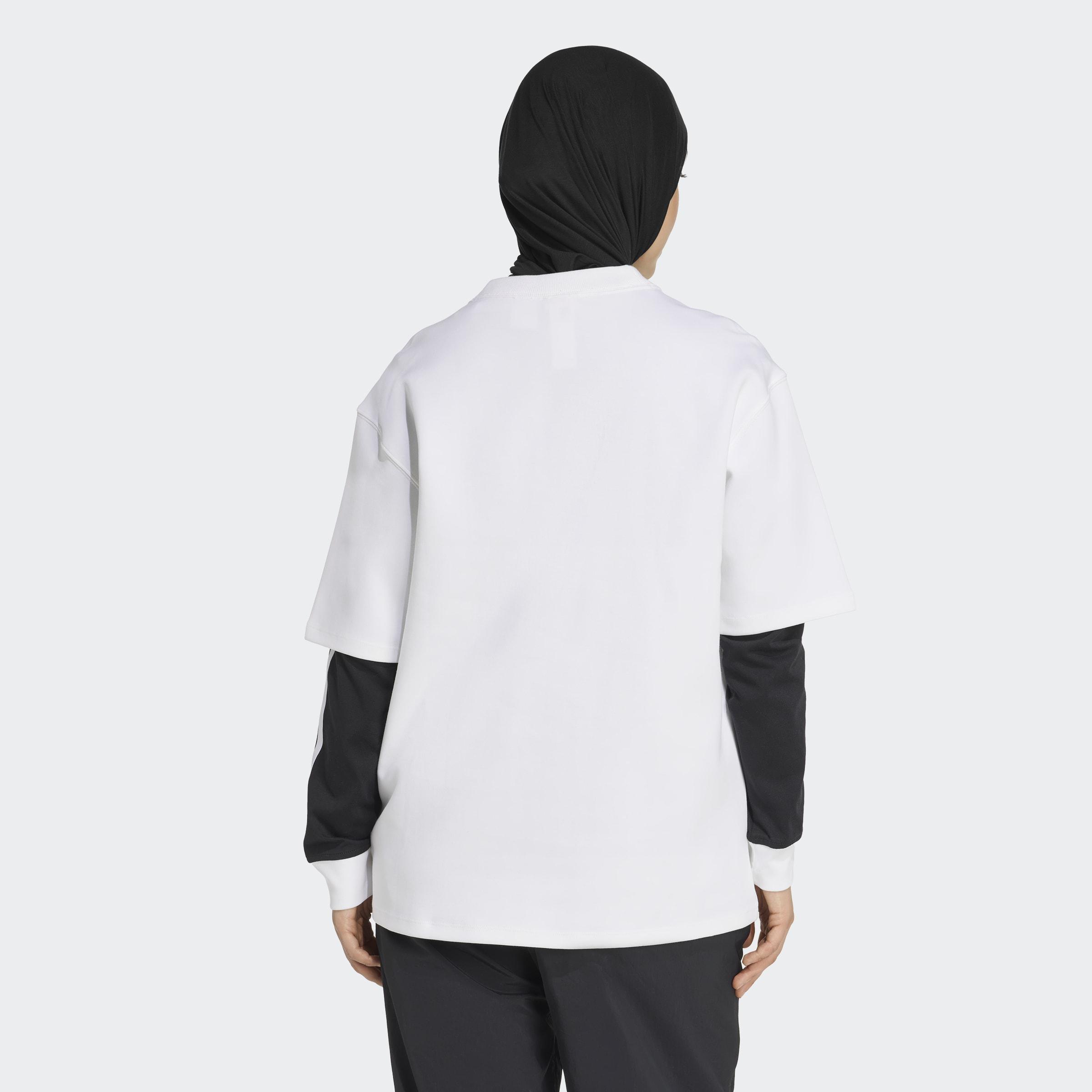 ADICOLOR SPACER OVERSIZED TREFOIL T-Shirt, White