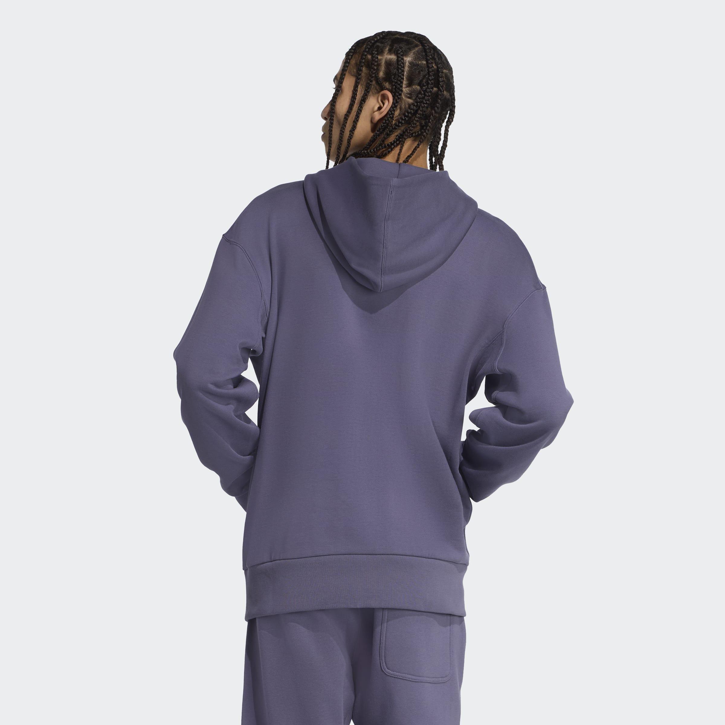 ALL SZN French Terry Full-Zip Hoodie, Purple, A701_ONE, large image number 1
