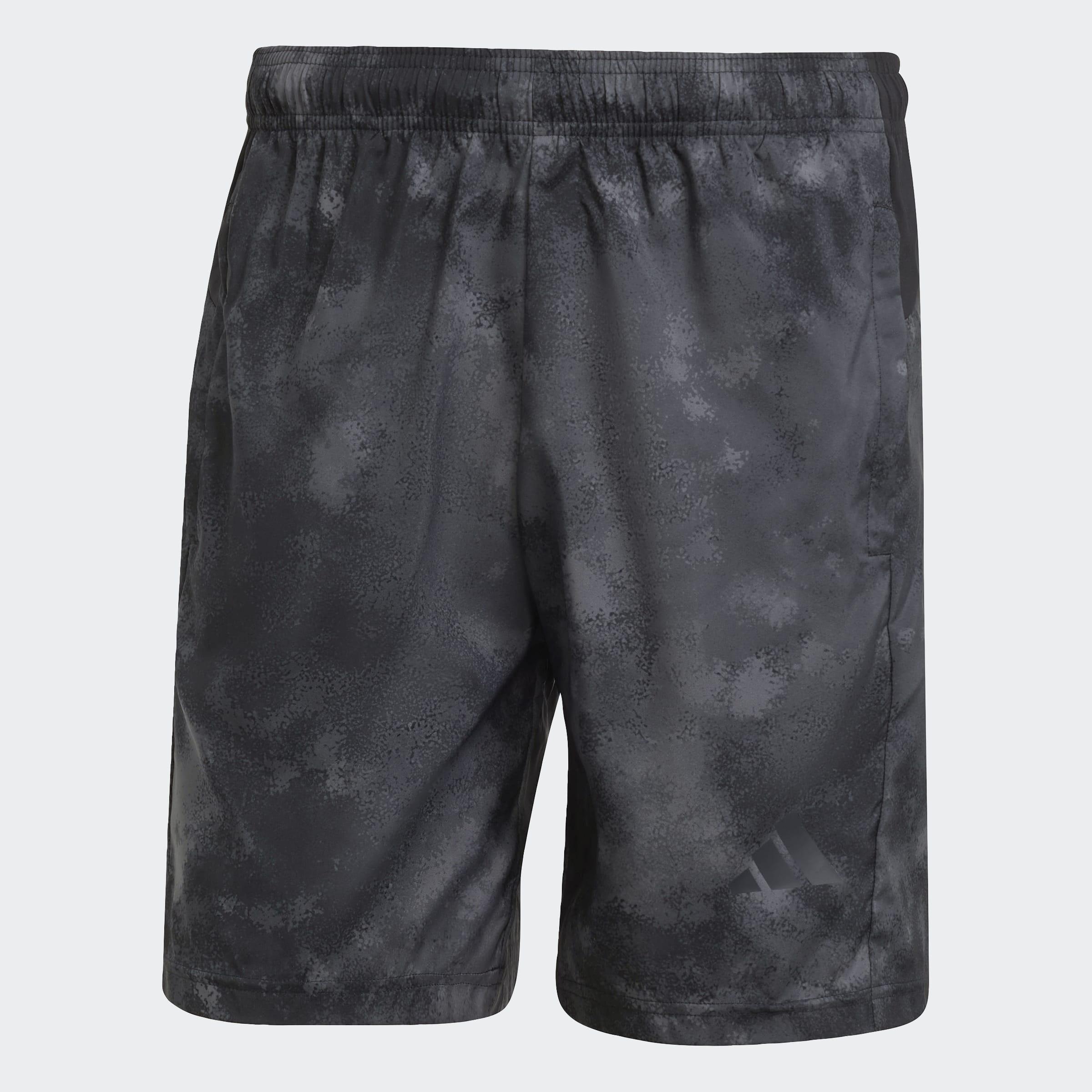 Train Essentials Seasonal All Over Print Short, Black, A701_ONE, large image number 0