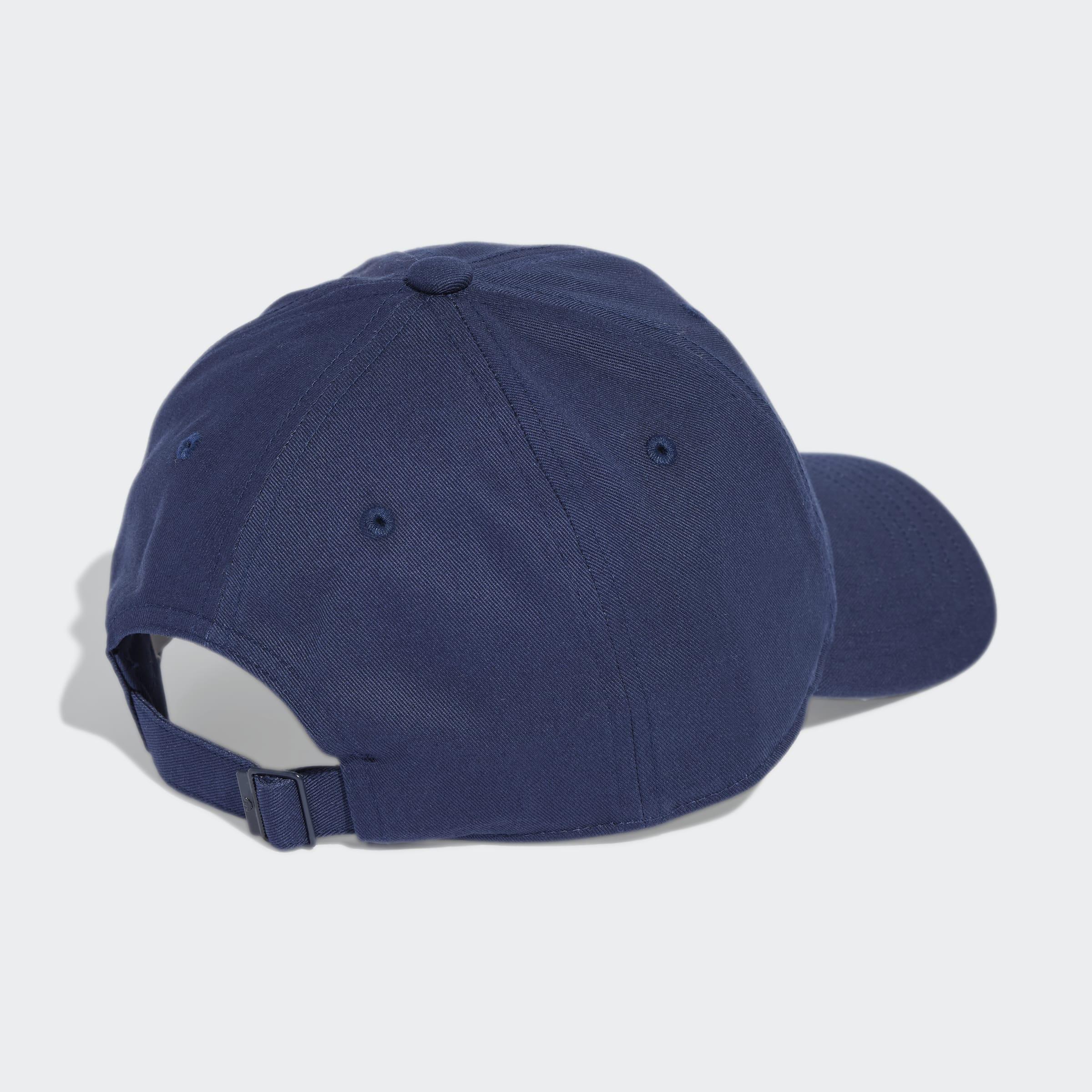 Unisex Adicolor Classic Trefoil Baseball Cap, Blue, , large image number 1
