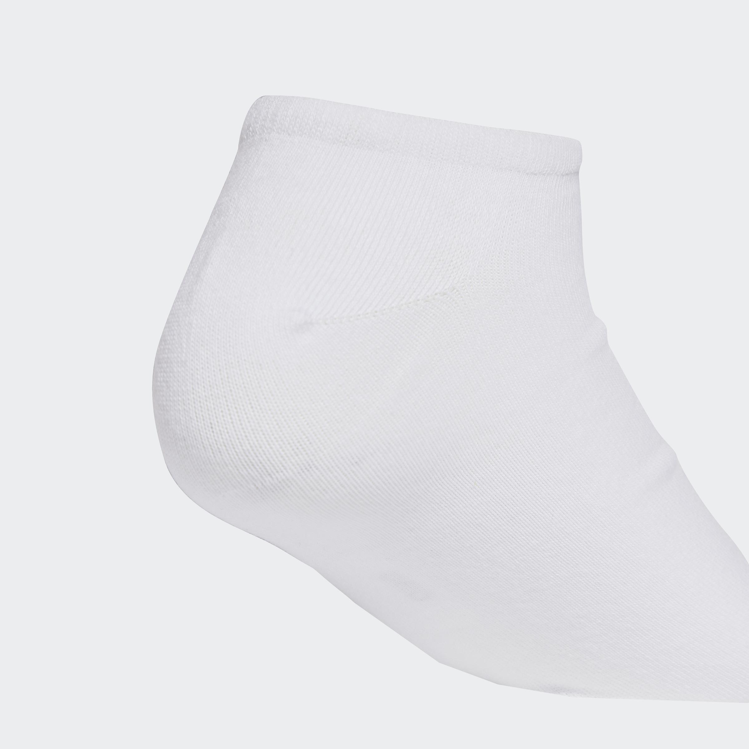 Unisex Liner Socks 3 Pairs, White, A701_ONE, large image number 1
