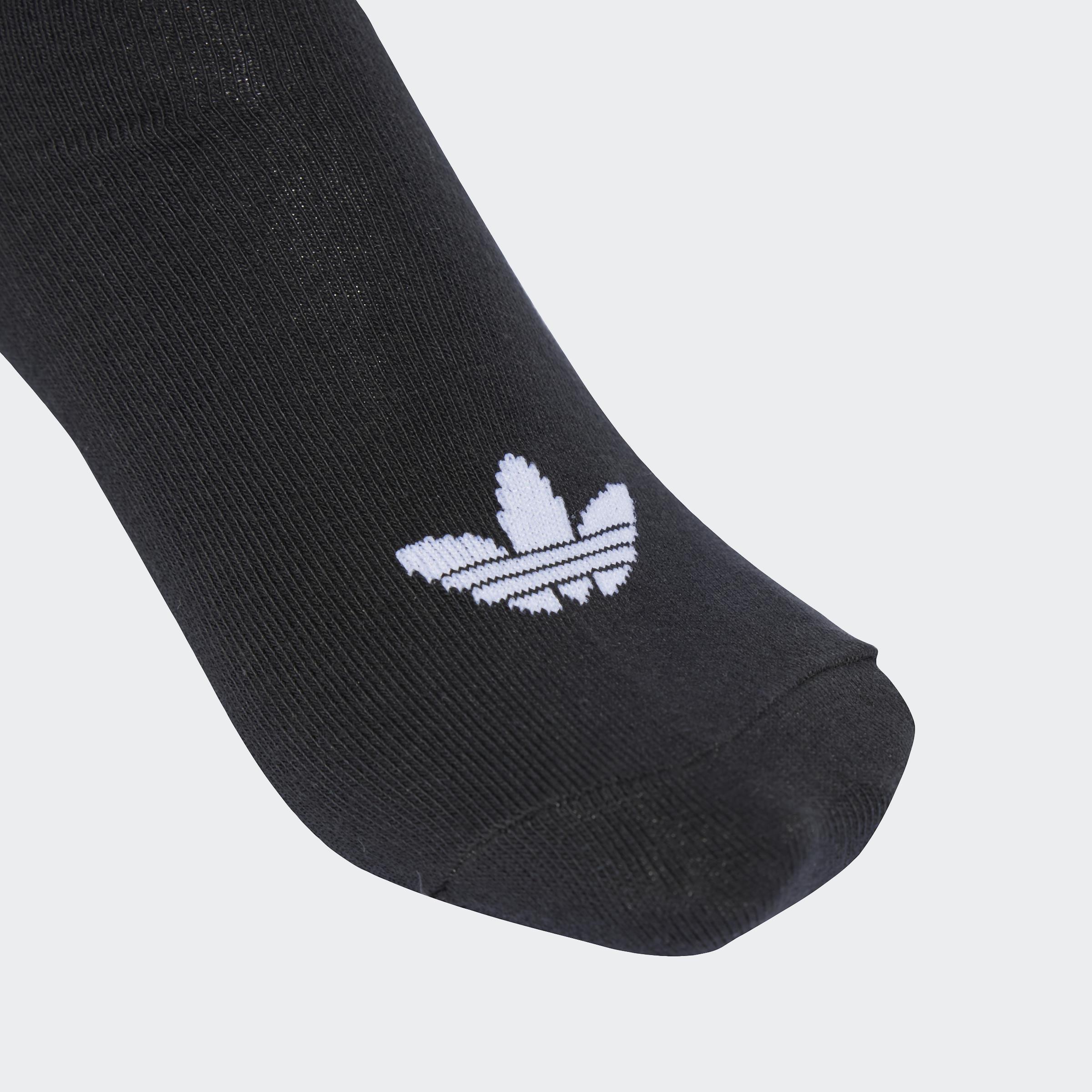 Unisex Liner Socks 3 Pairs, Black, A701_ONE, medium