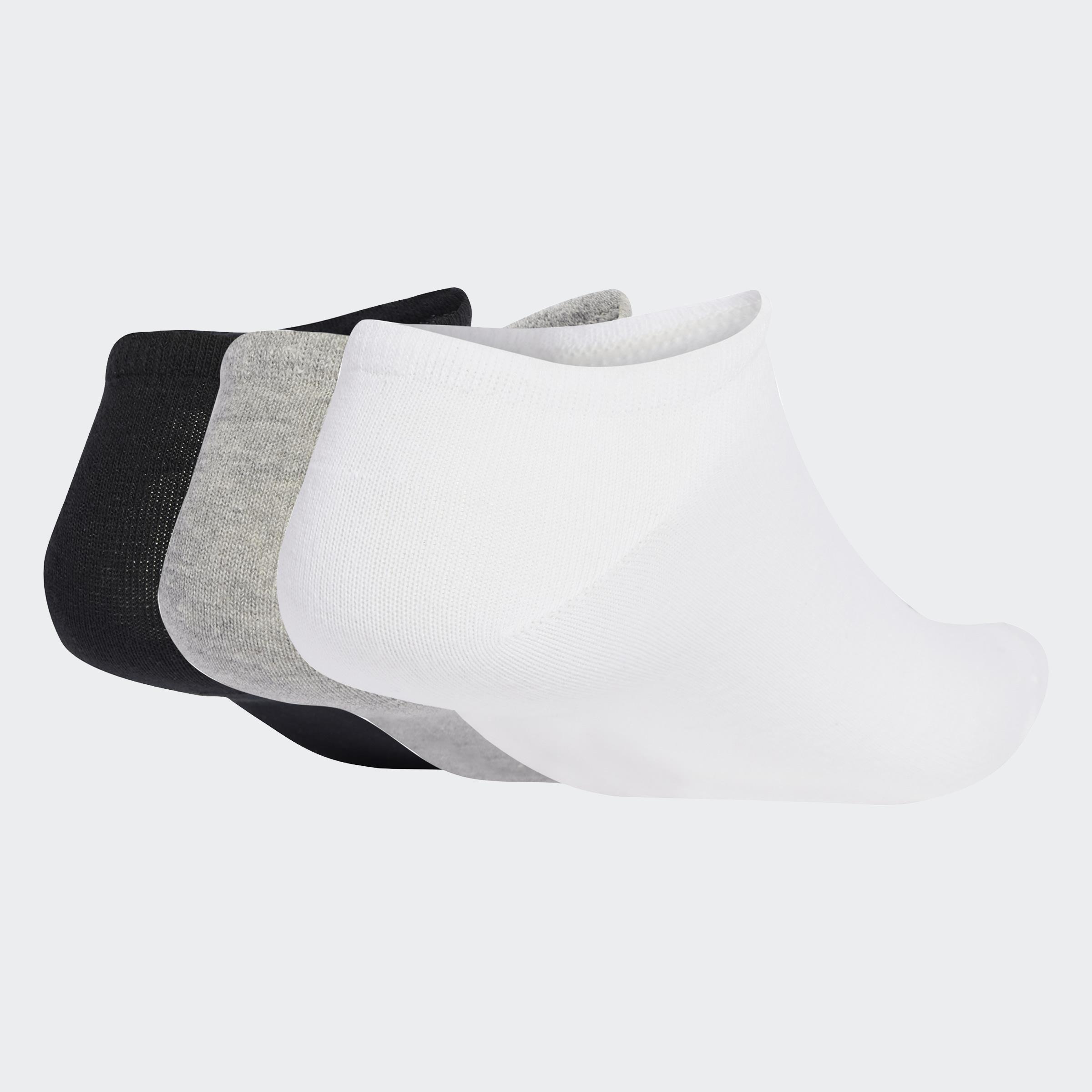 Unisex Liner Socks 3 Pairs, Multicolour, A701_ONE, large image number 1