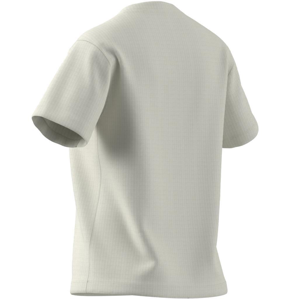 Essentials Winterized Wide Rib T-Shirt, White, A701_ONE, large image number 5