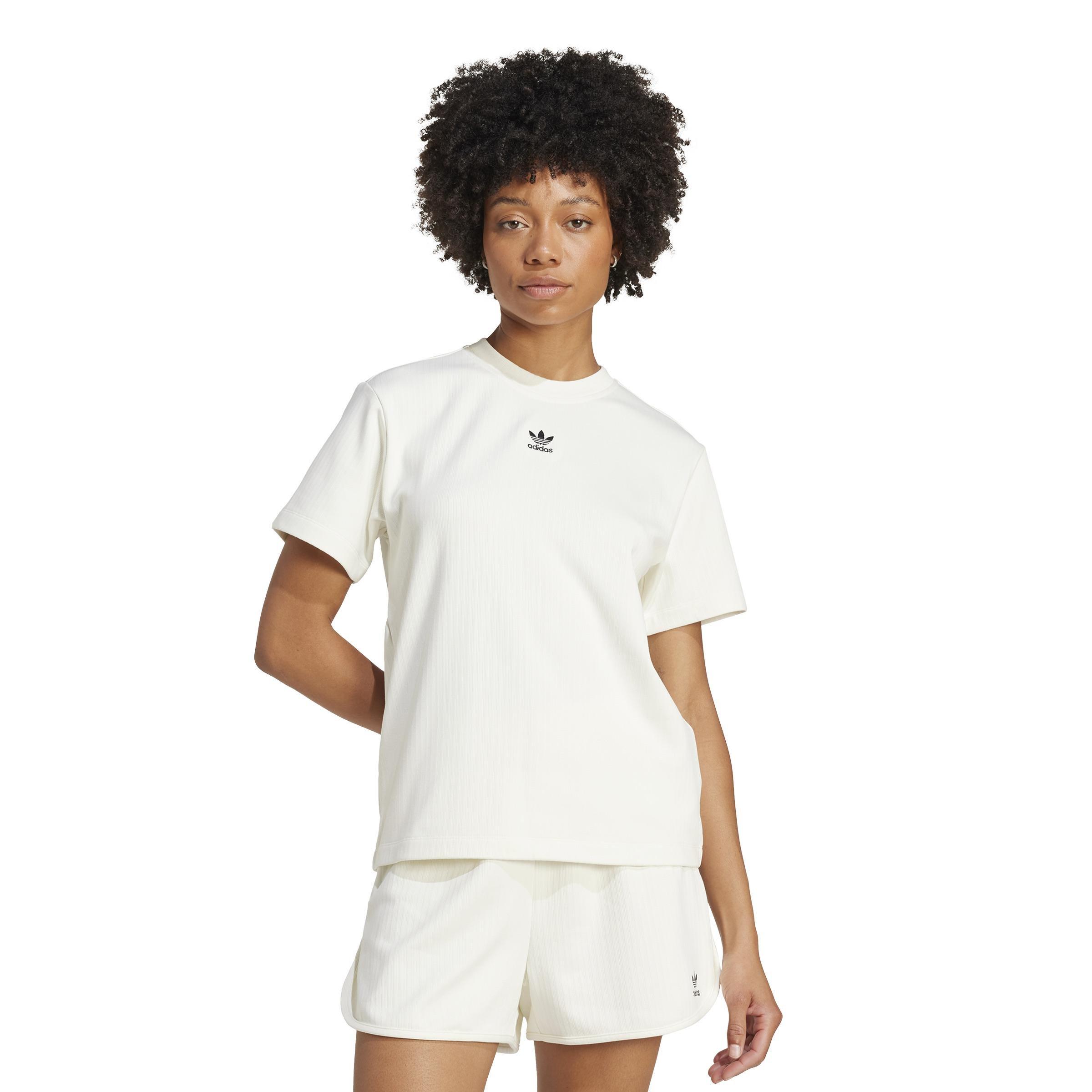 Essentials Winterized Wide Rib T-Shirt, White, A701_ONE, large image number 12