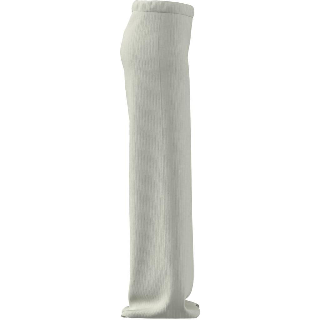 Essentials Winterized Wide Rib Tracksuit Bottoms, White, A701_ONE, large image number 6