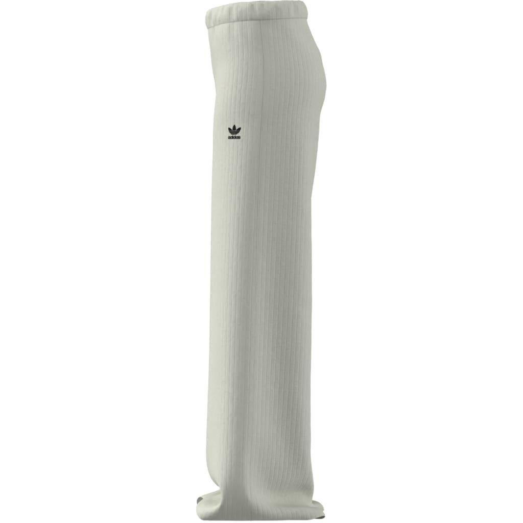 Essentials Winterized Wide Rib Tracksuit Bottoms, White, A701_ONE, large image number 7