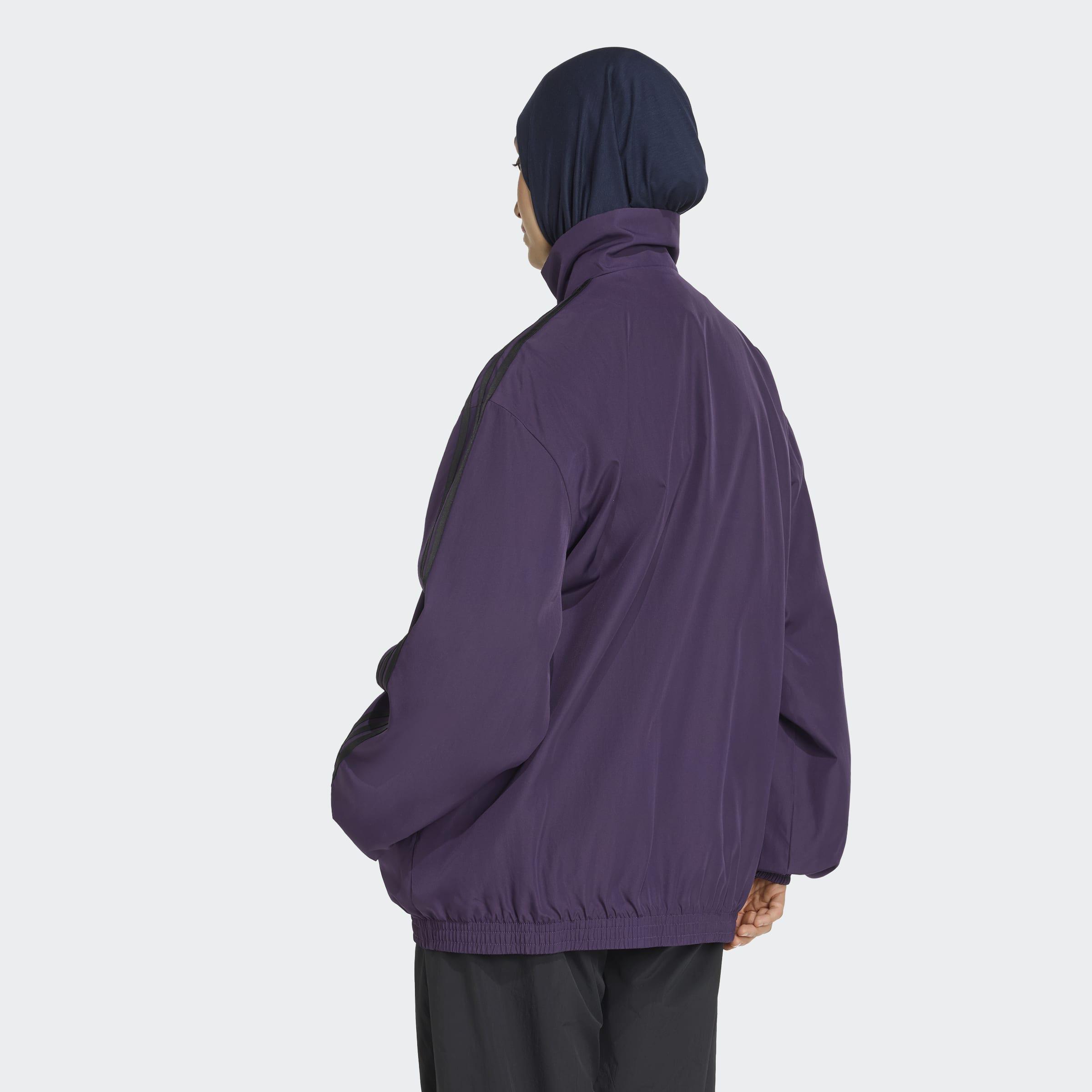 Adilenium Season 3 Oversized Track Top, Purple