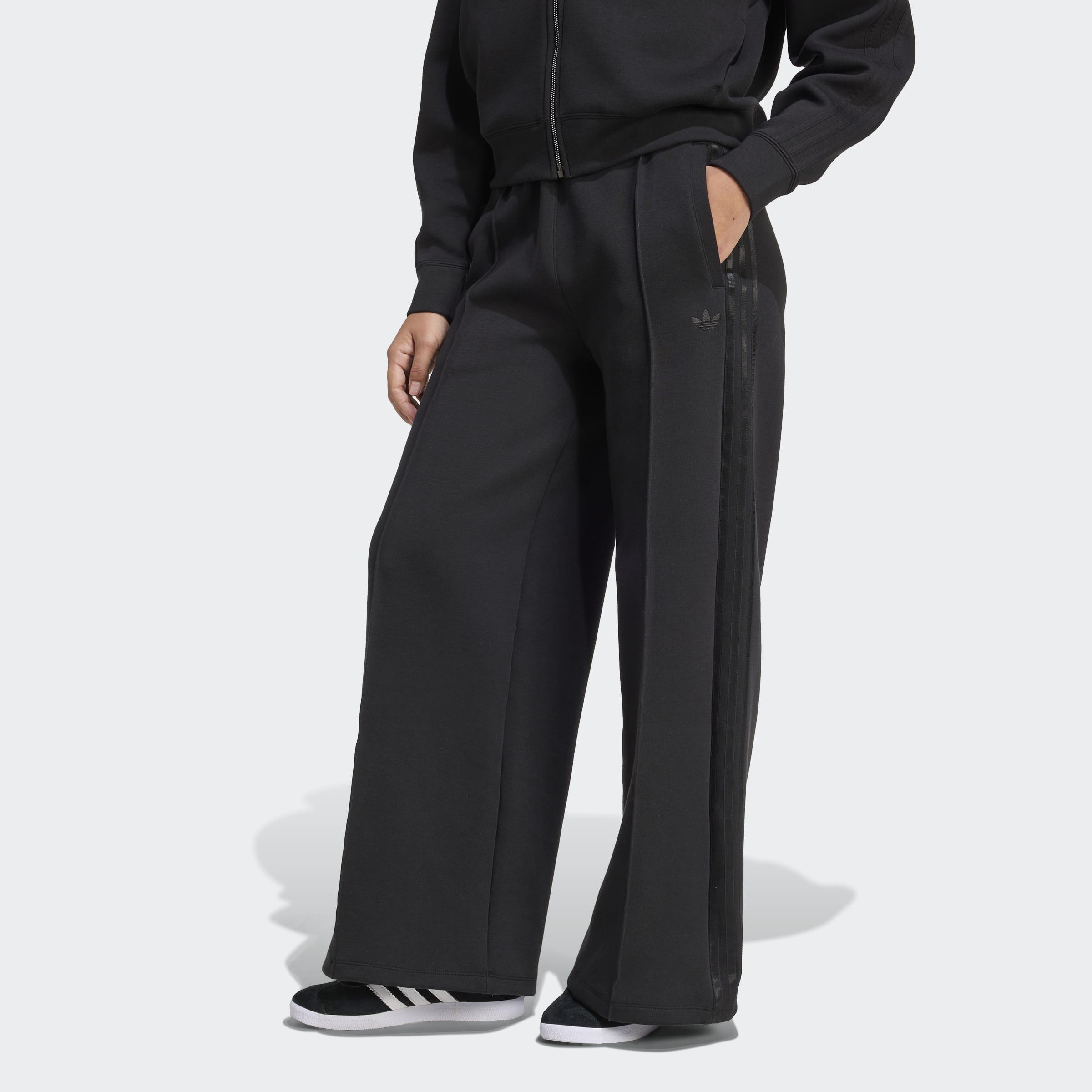 Adicolor Spacer 3-Stripes Track Tracksuit Bottoms, Black, A701_ONE, large image number 4