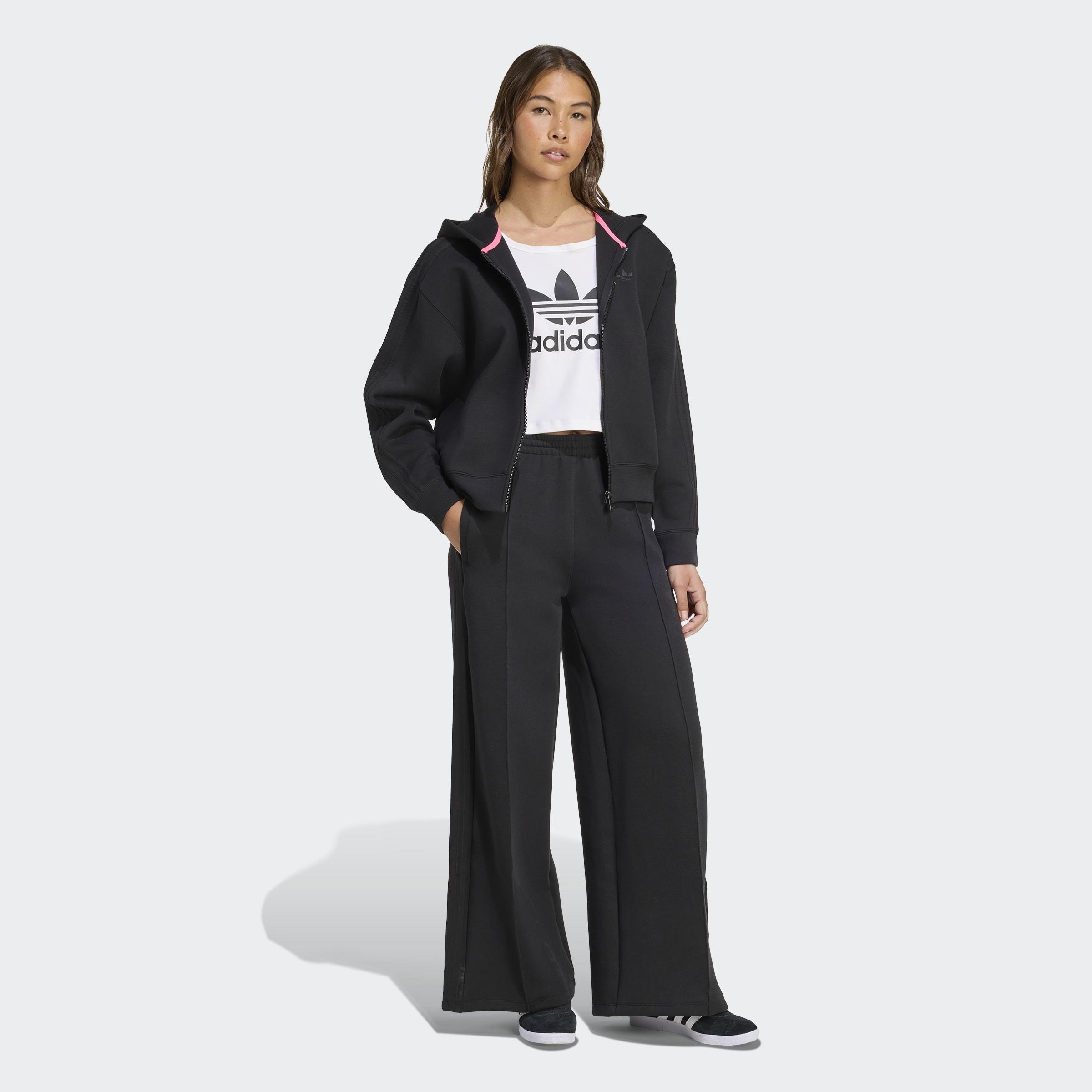 Adicolor Spacer 3-Stripes Track Tracksuit Bottoms, Black, A701_ONE, large image number 5