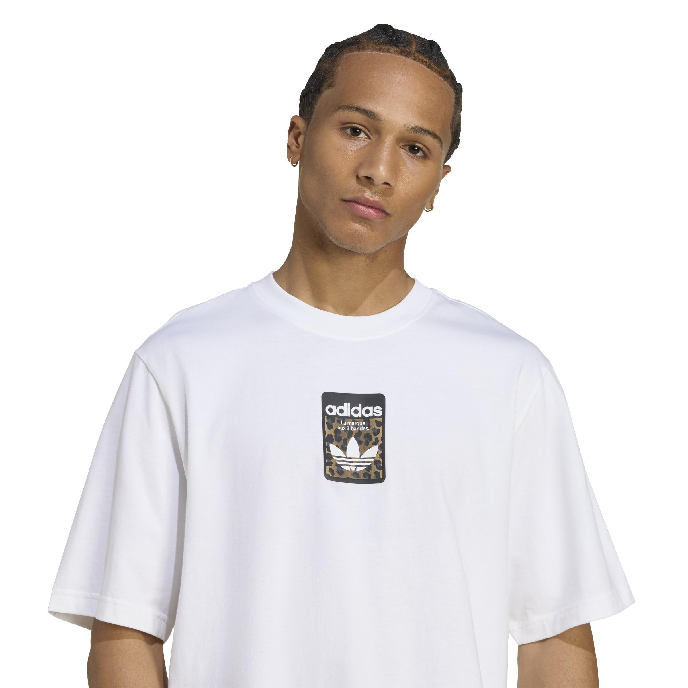 Leo Oversized T-Shirt, White, A701_ONE, large image number 2