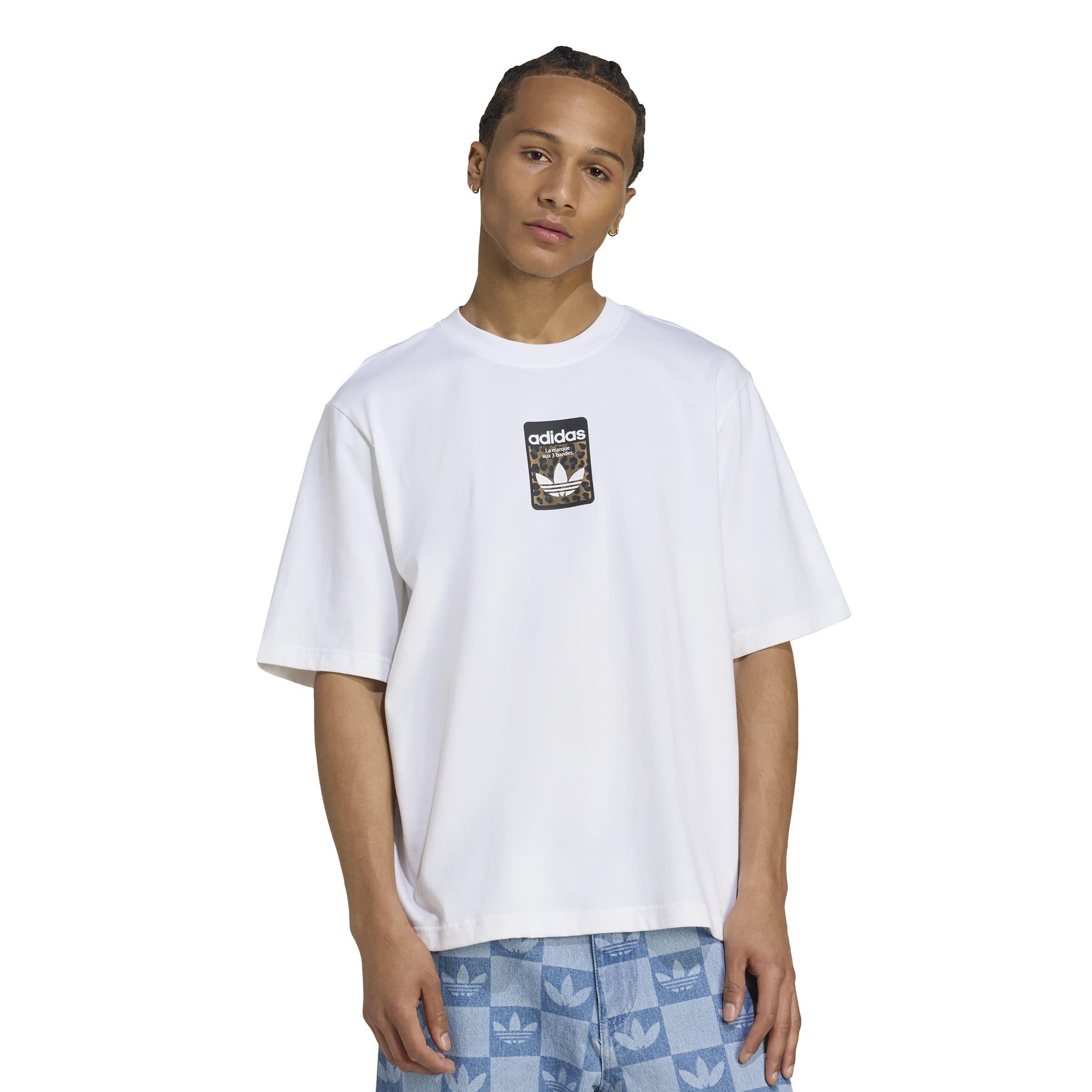 Leo Oversized T-Shirt, White, A701_ONE, large image number 4