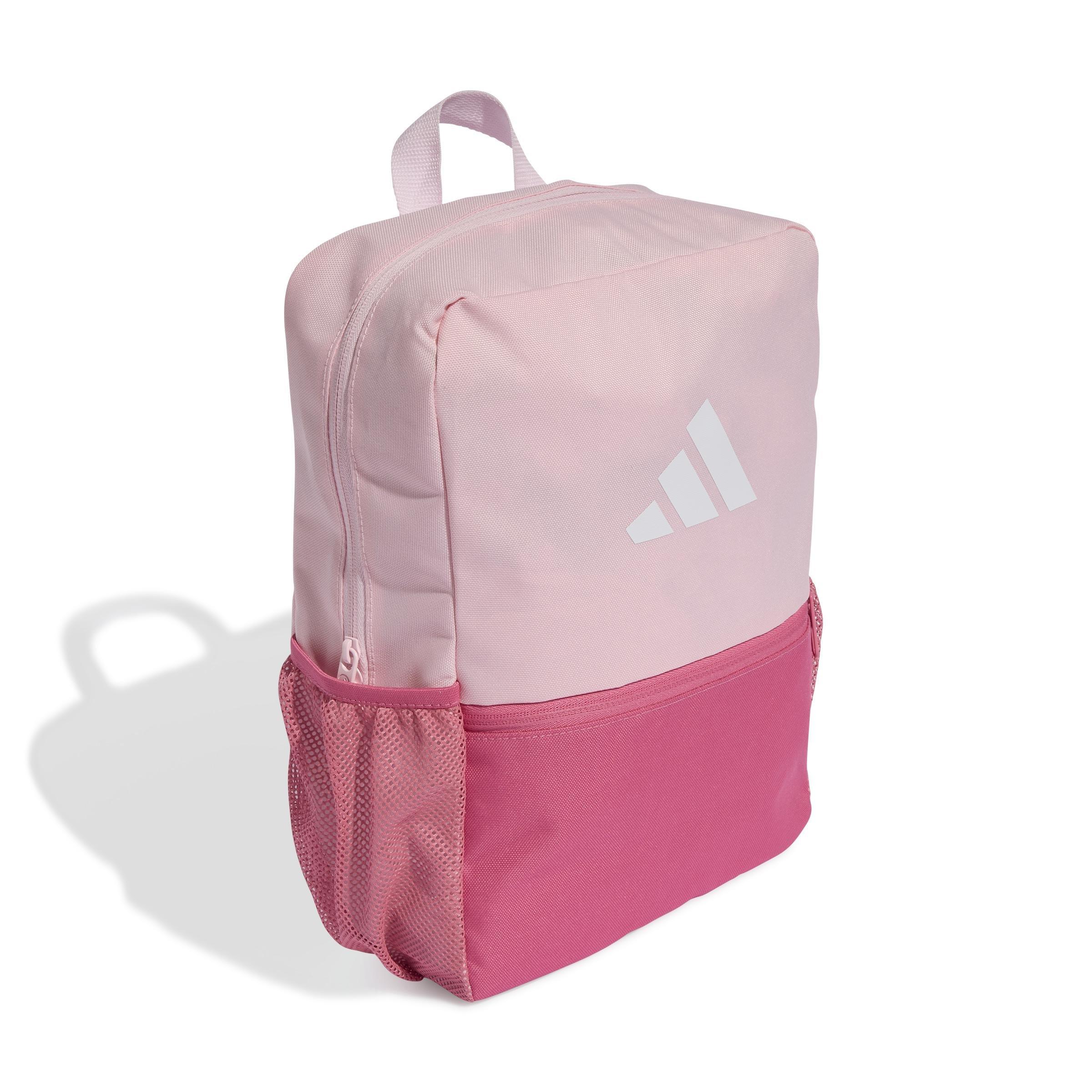 Kids Unisex Seasonal Essentials Colorblock Backpack, Pink, A701_ONE, medium
