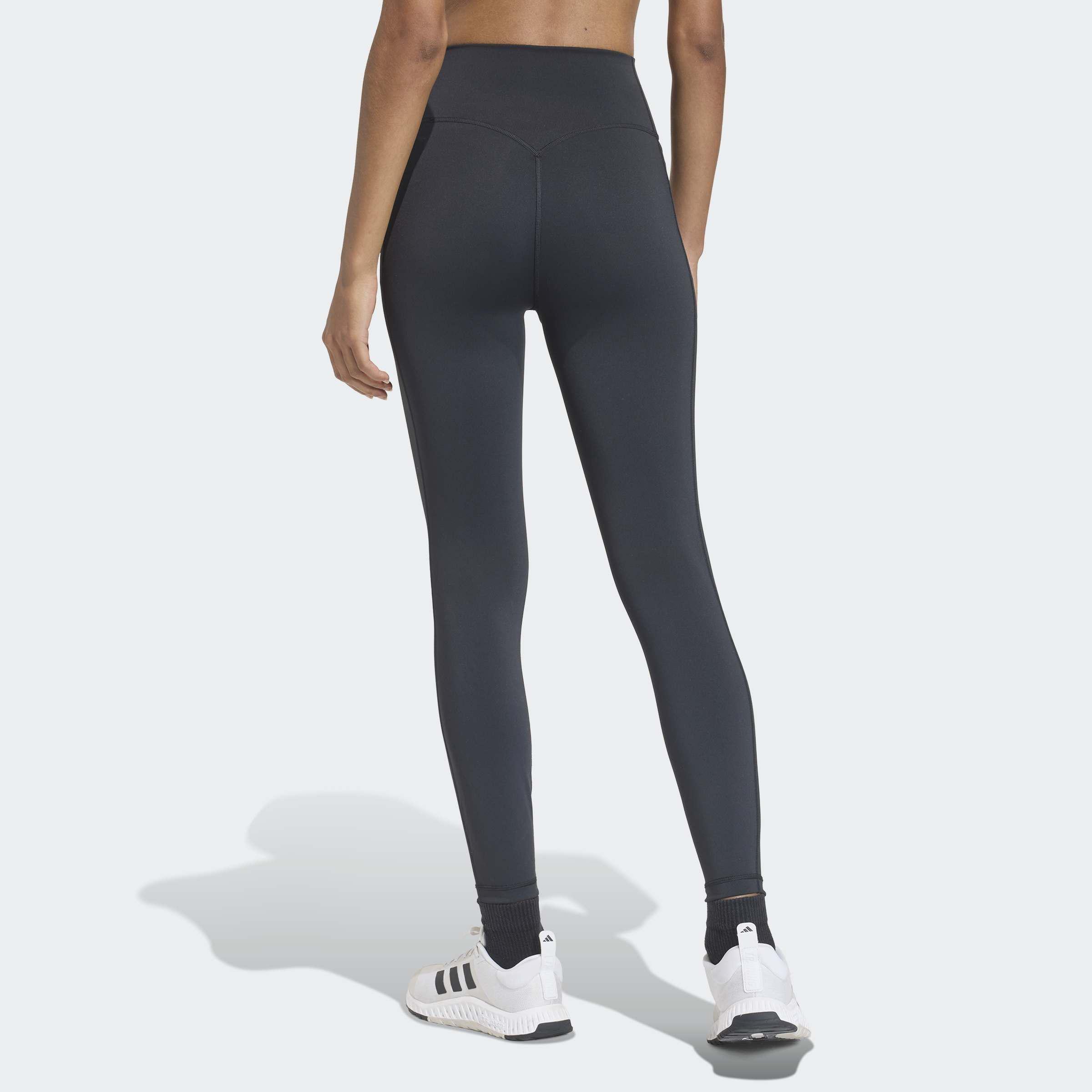 Optime Workout 7/8 Leggings, Black, A701_ONE, large image number 1