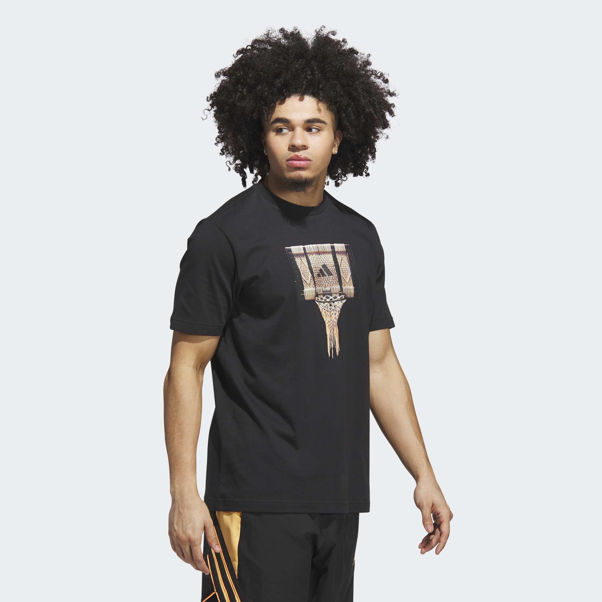 Basketball Gallery Graphic T-Shirt, Black, A701_ONE, large image number 5