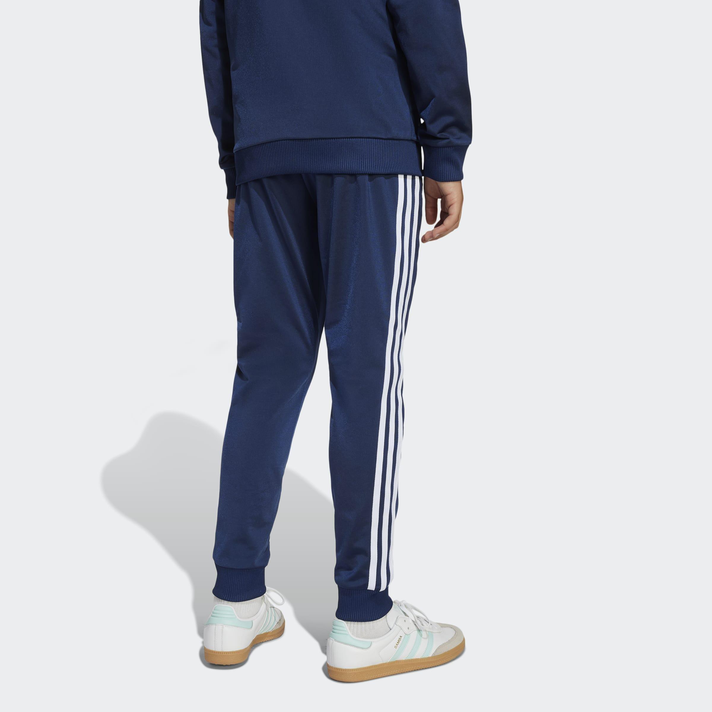 Kids Unisex Adicolor SST Track Tracksuit Bottoms, Blue, A701_ONE, medium