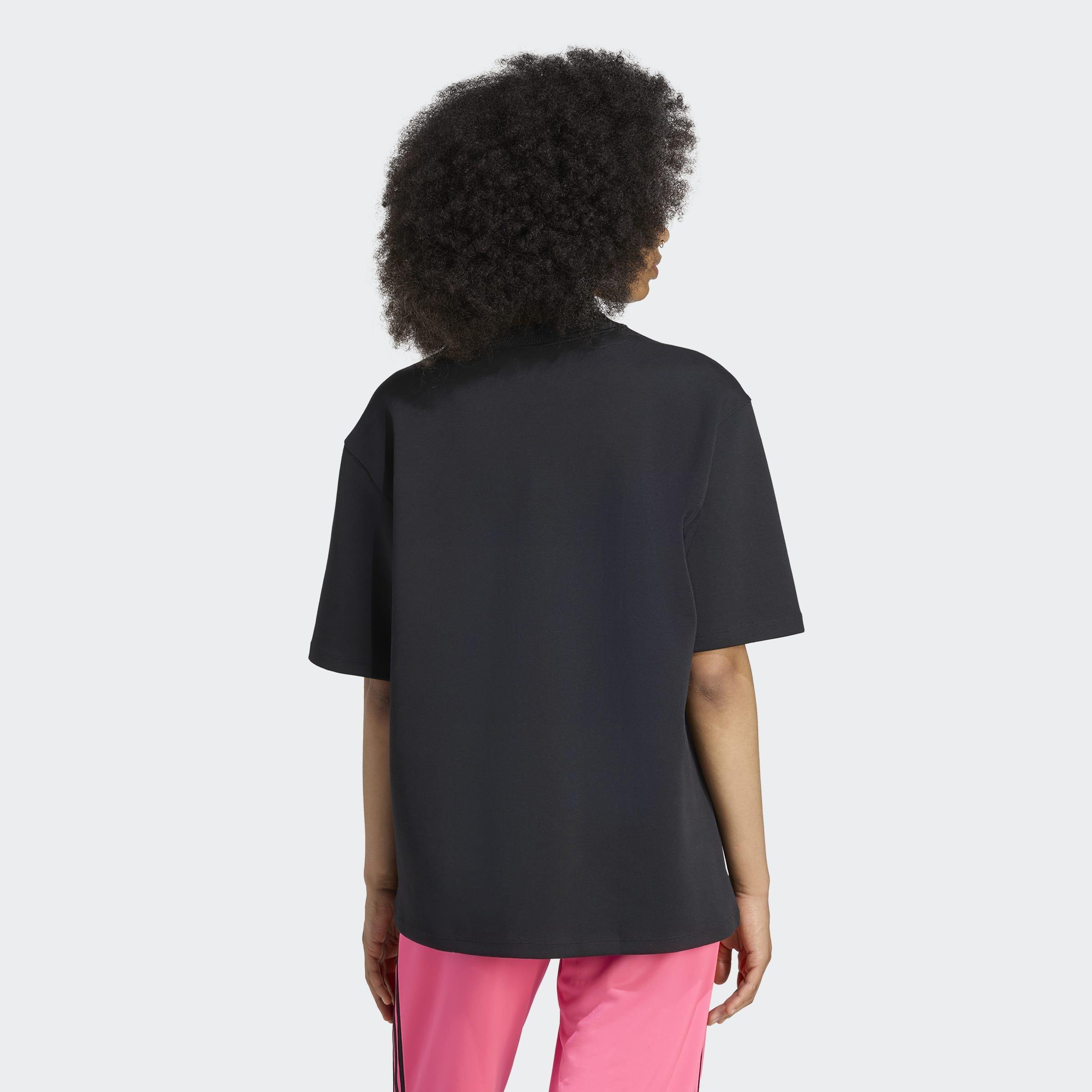 Adicolor Spacer Oversized Trefoil T-Shirt, Black