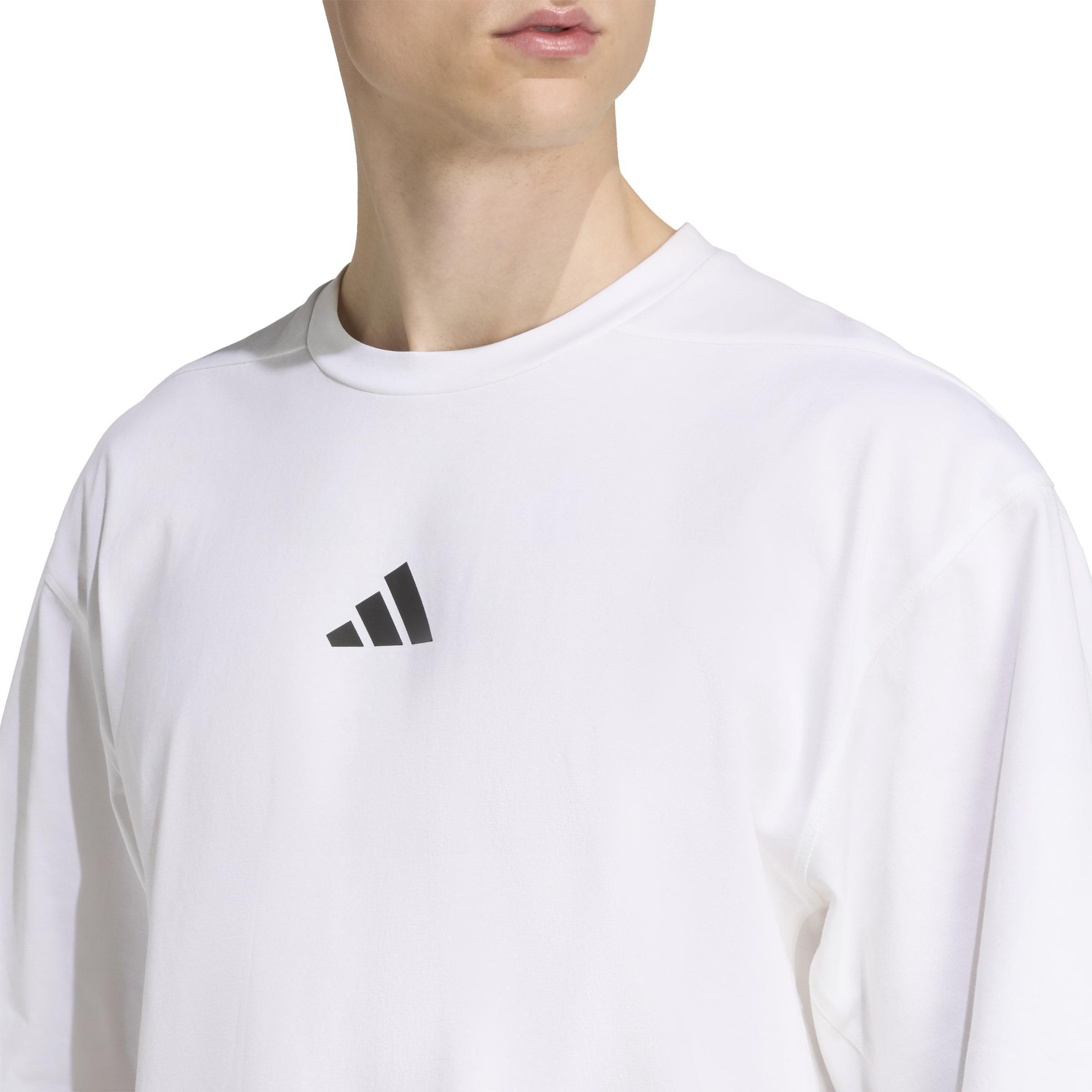 Power Oversize T-Shirt, White, A701_ONE, large image number 2