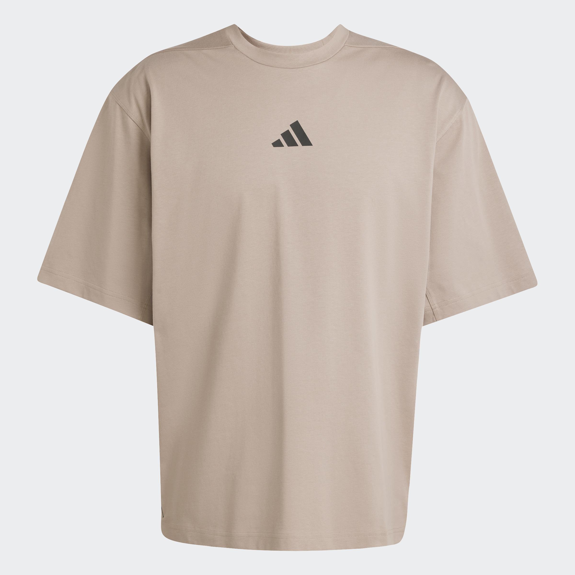 Power Oversize T-Shirt, Brown, A701_ONE, large image number 0