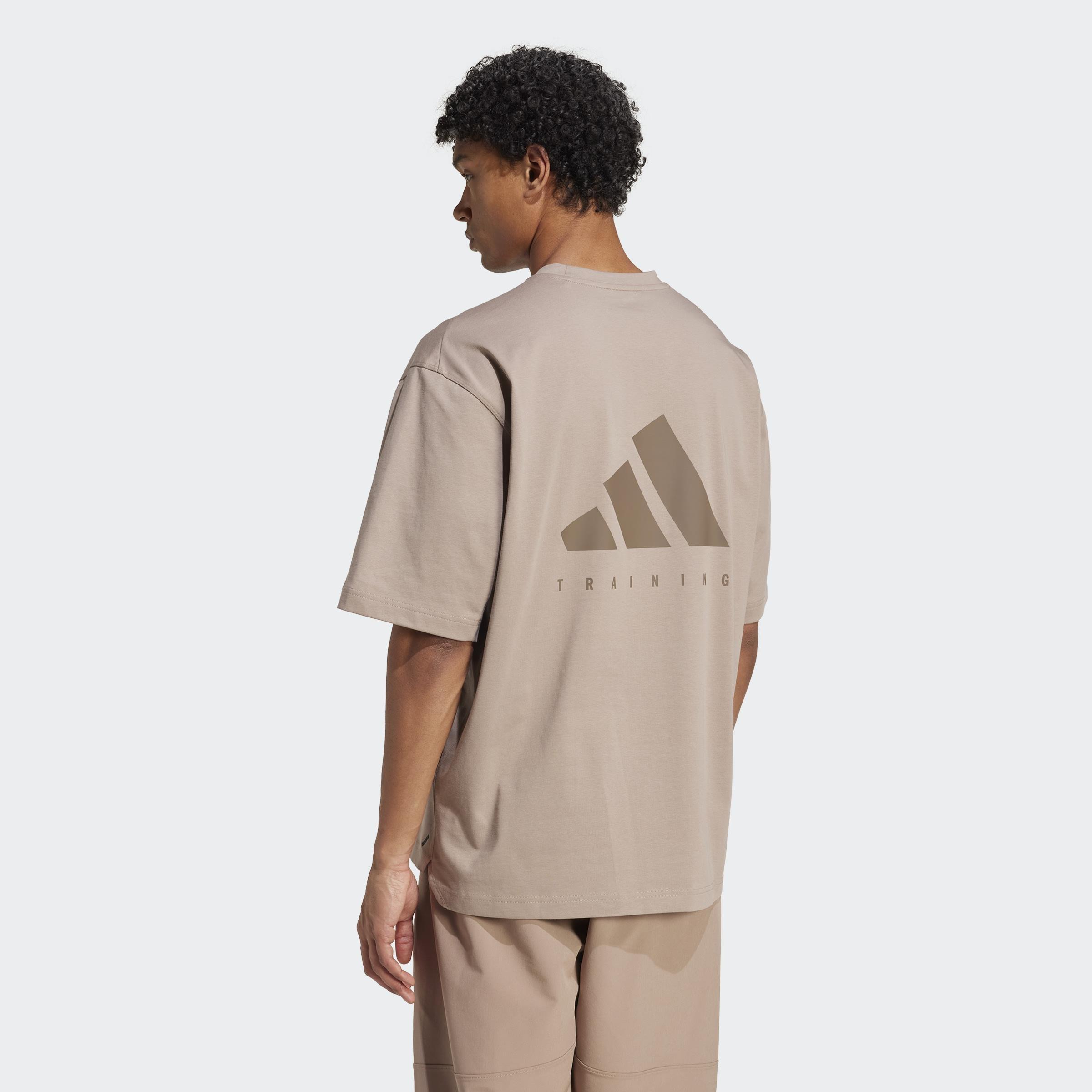 Power Oversize T-Shirt, Brown, A701_ONE, large image number 1